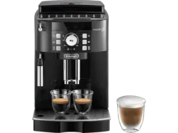 DELONGHI Magnifica S ECAM21.116.B - 5 Kaffeespezialit&auml;ten, kompakt, elegantes Design, Direktwahltasten, leichte Bedienung, Kaffeevollautomat Schwarz