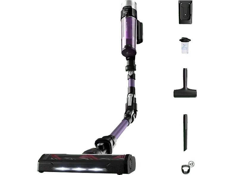 ROWENTA RH2039 X-Force Flex 9.60 Allergy Stielsauger, Akkubetrieb, 250 Watt