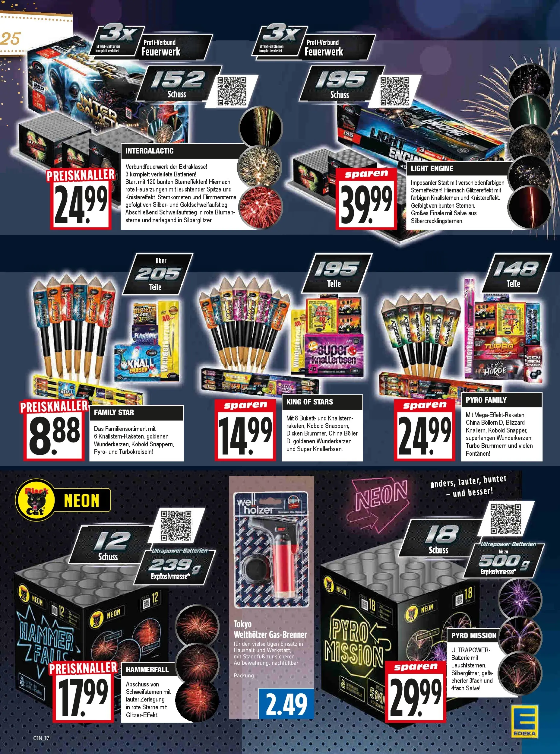 Entdecke - Edeka Hahner: Wochenangebote (ab 28.12.2025) zum Blättern | Seite: 19 | Produkte: Batterien, Batterie, Blumen, Erbsen