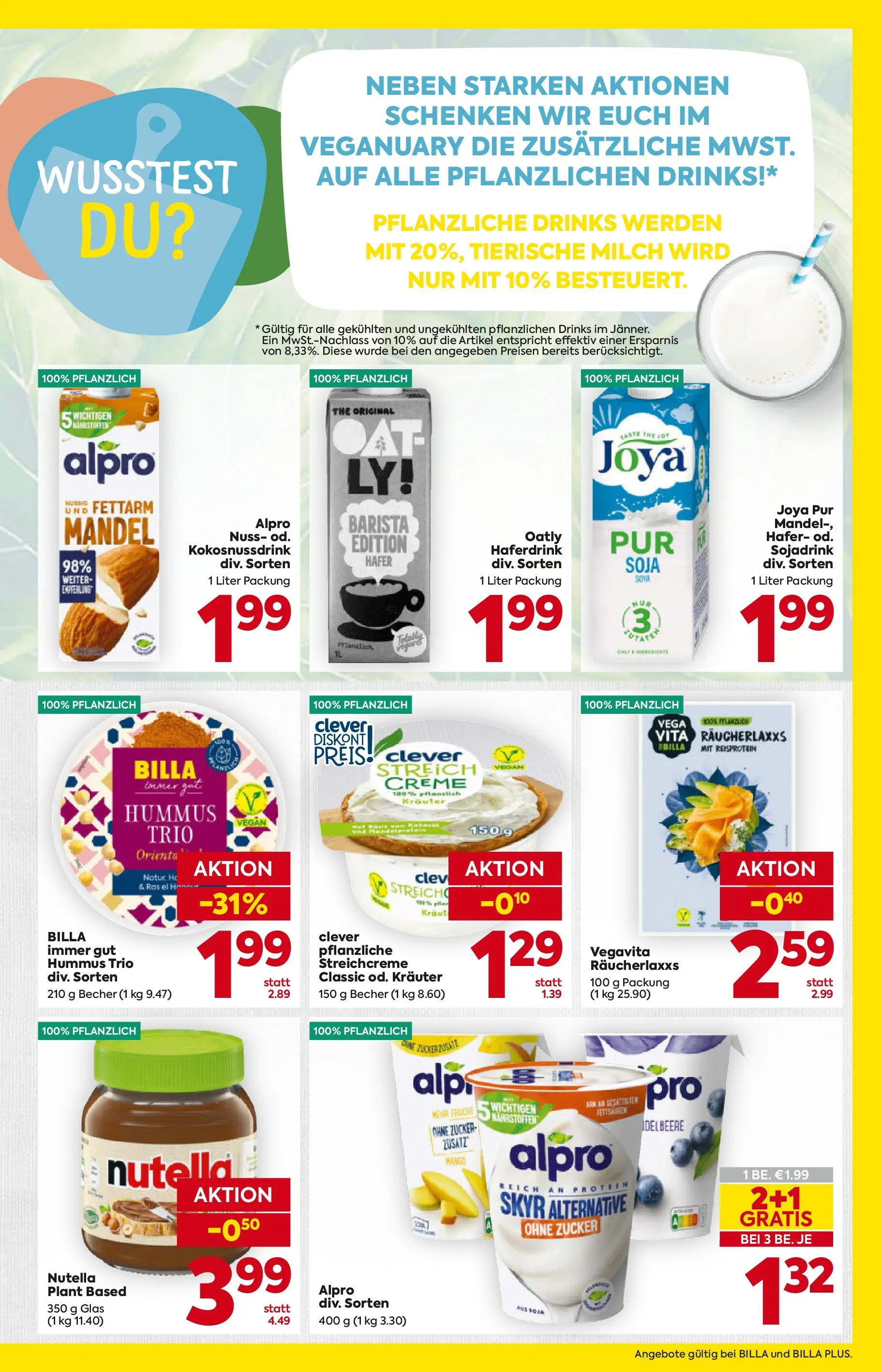 Billa - BILLA: Flugblatt gültig bei BILLA & BILLA PLUS ab 01.01.2026 - Angebote, Prospekt | Seite: 3 | Produkte: Zucker, Kraut, Sofa, Creme