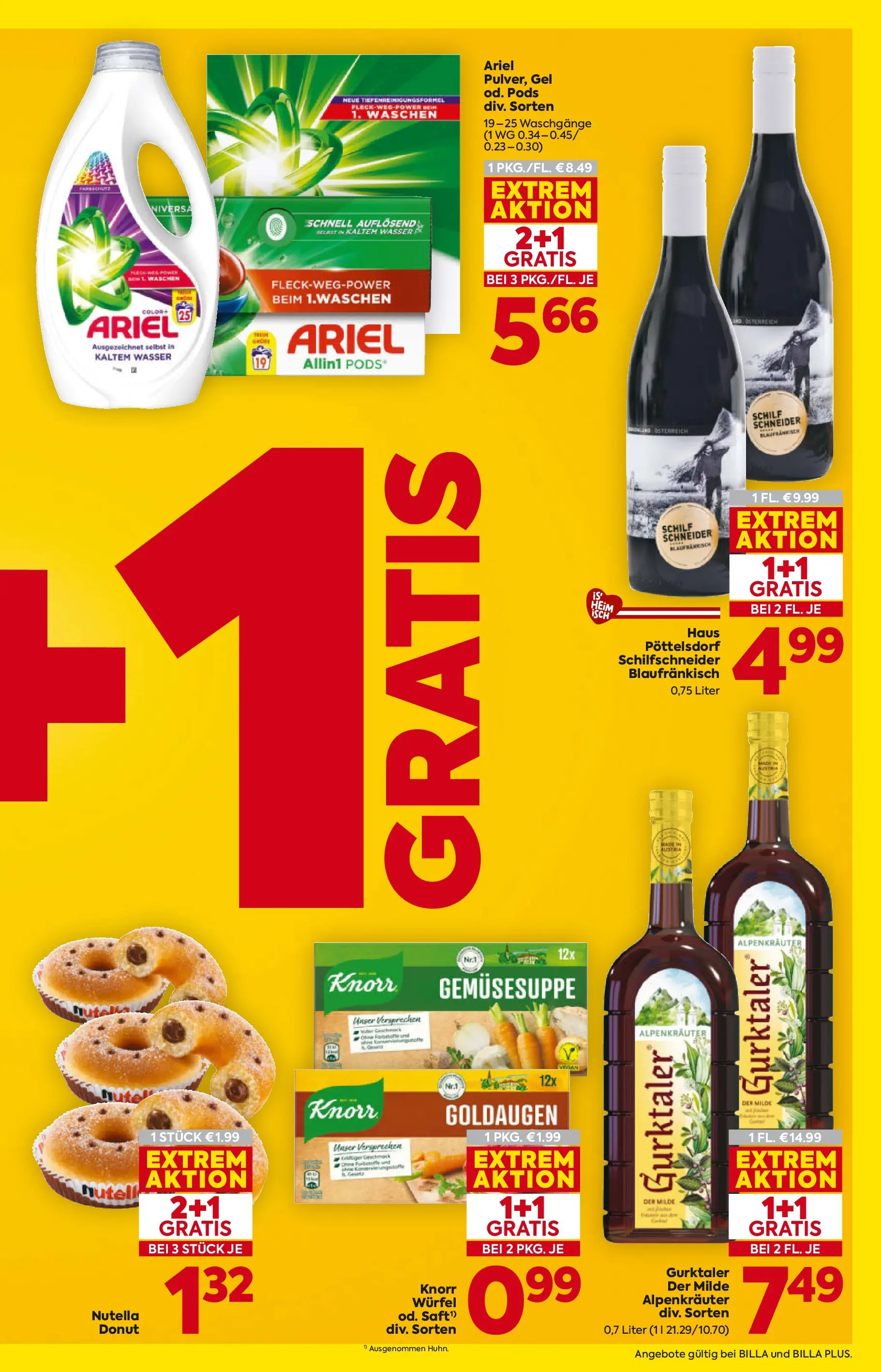 Billa - BILLA: Flugblatt gültig bei BILLA & BILLA PLUS ab 01.01.2026 - Angebote, Prospekt | Seite: 7 | Produkte: Wasser