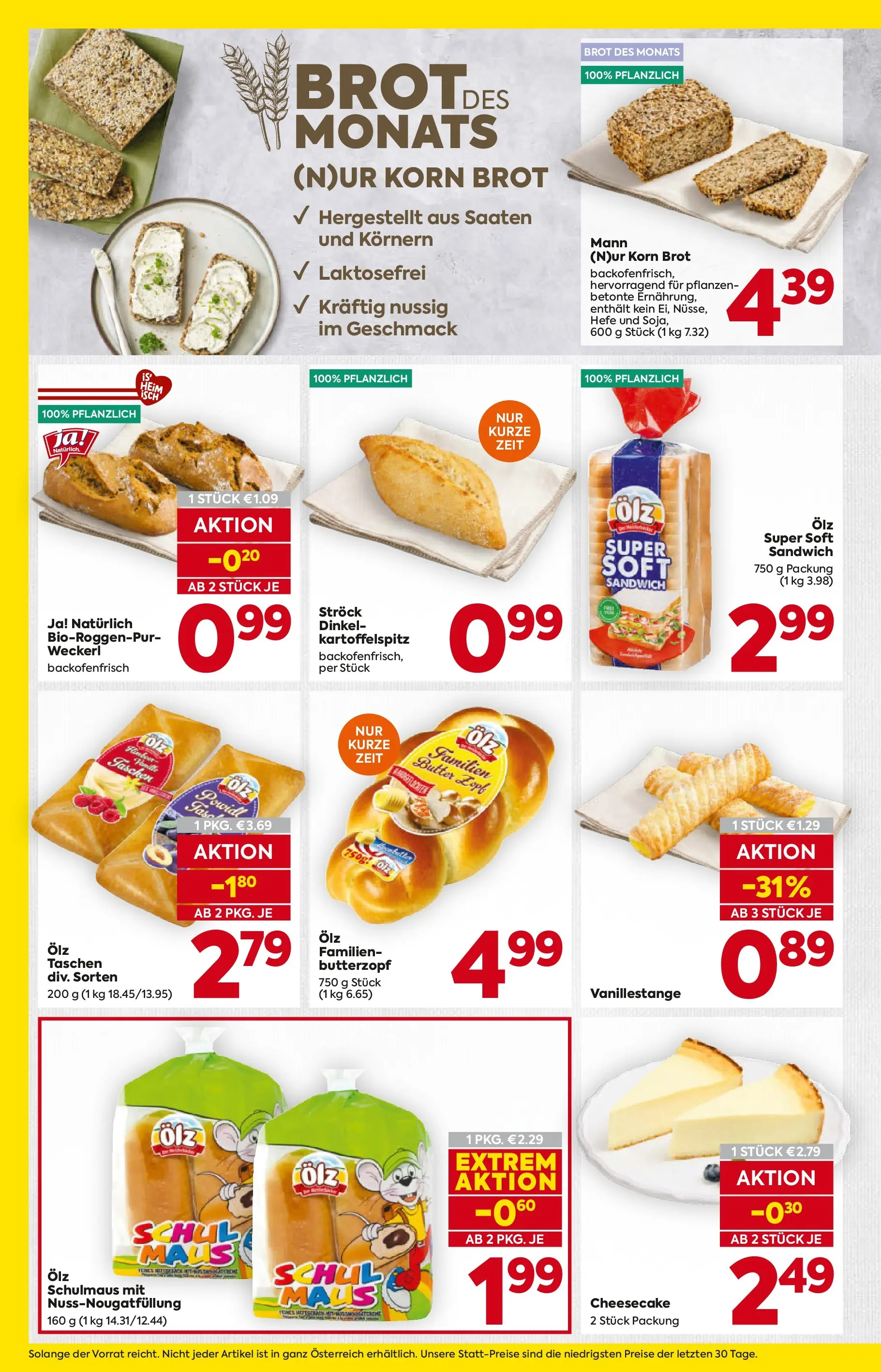 Billa - BILLA: Flugblatt gültig bei BILLA & BILLA PLUS ab 01.01.2026 - Angebote, Prospekt | Seite: 12 | Produkte: Maus, Butter, Brot