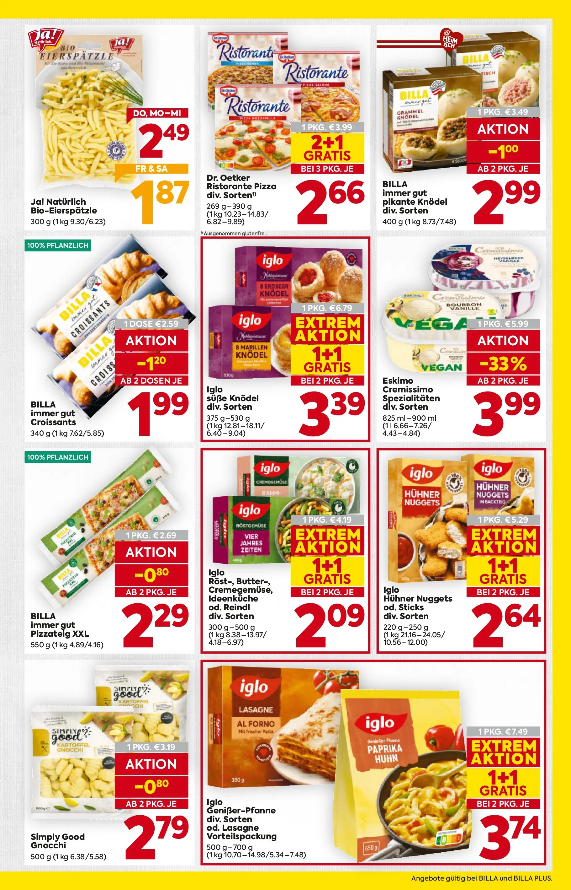 Billa - BILLA: Flugblatt gültig bei BILLA & BILLA PLUS ab 01.01.2026 - Angebote, Prospekt | Seite: 13 | Produkte: Pasta, Butter, Fisch, Bourbon
