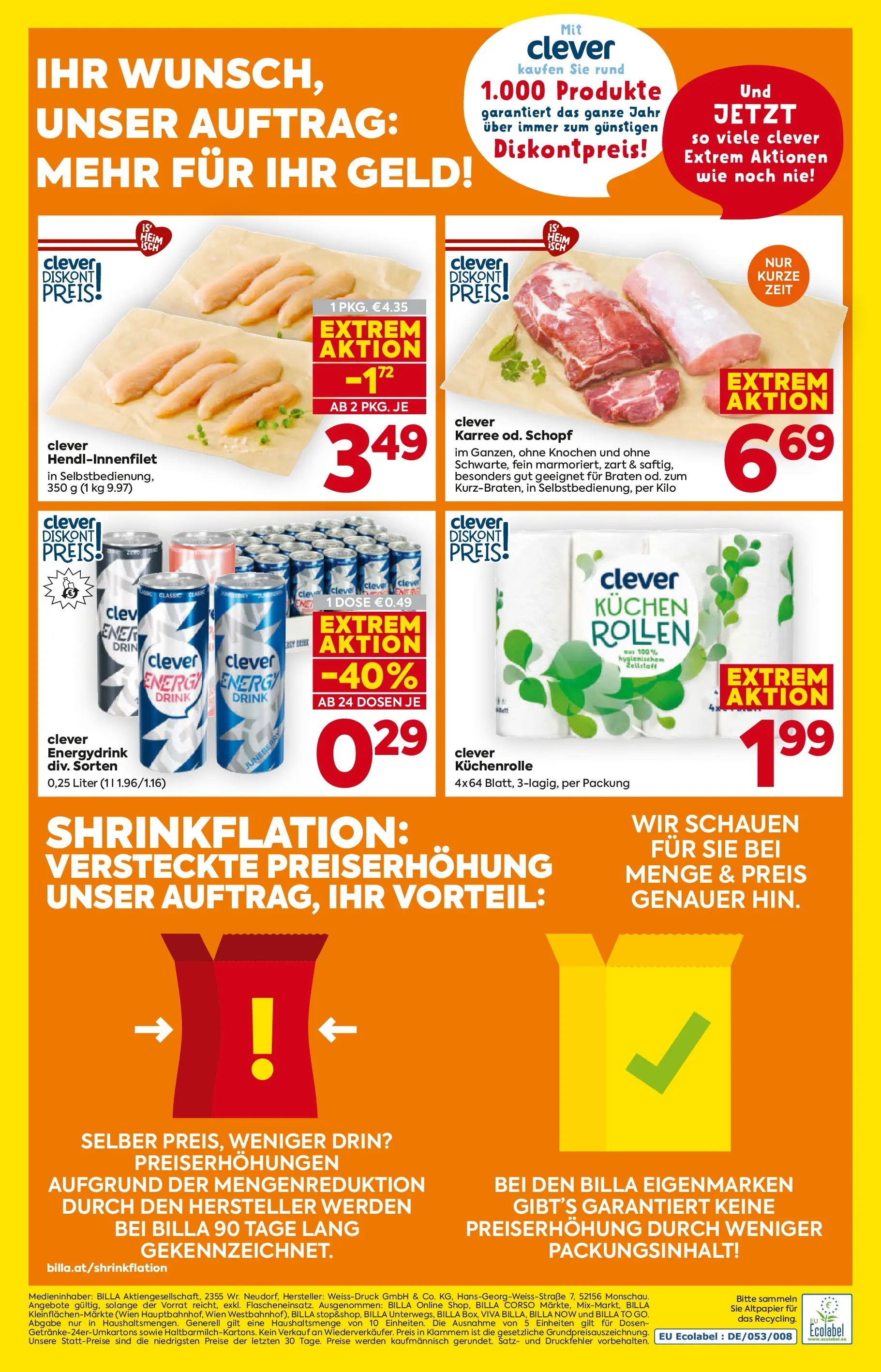 Billa - BILLA: Flugblatt gültig bei BILLA & BILLA PLUS ab 01.01.2026 - Angebote, Prospekt | Seite: 20