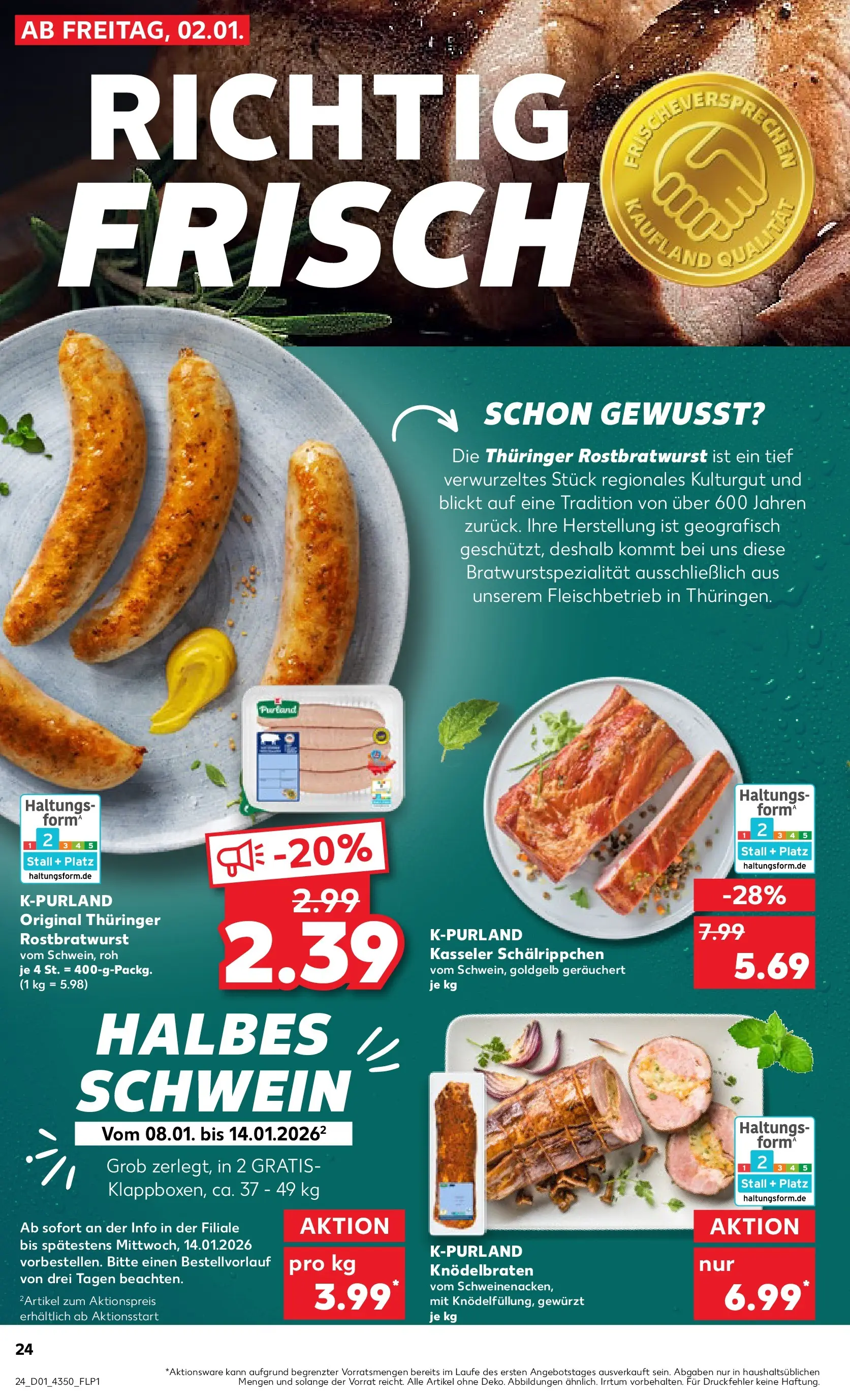 Prospekt Kaufland ab 01.01.2026 » Angebote Online zum Blättern | Seite: 24