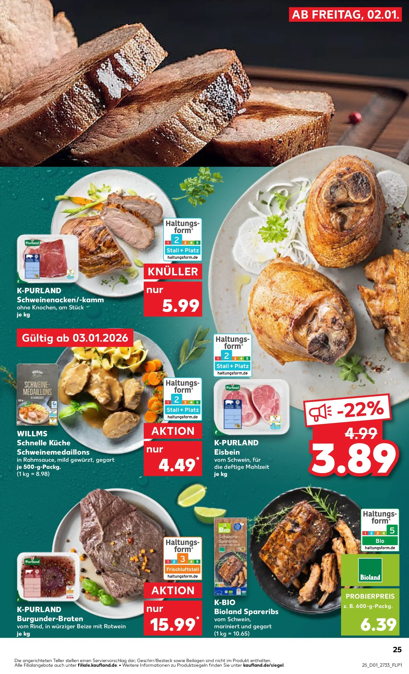 Prospekt Kaufland ab 01.01.2026 » Angebote Online zum Blättern | Seite: 25 | Produkte: Rotwein, Küche