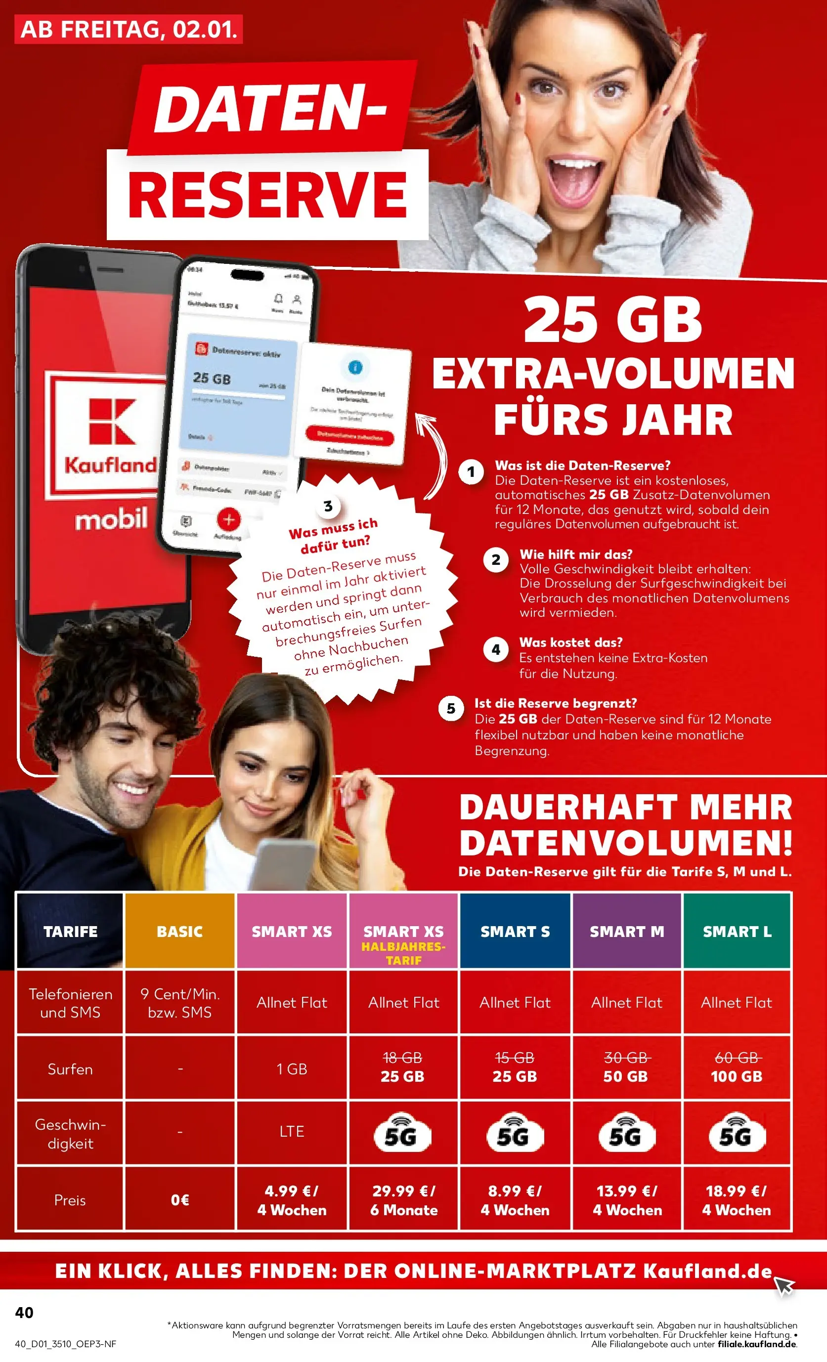 Prospekt Kaufland ab 01.01.2026 » Angebote Online zum Blättern | Seite: 40