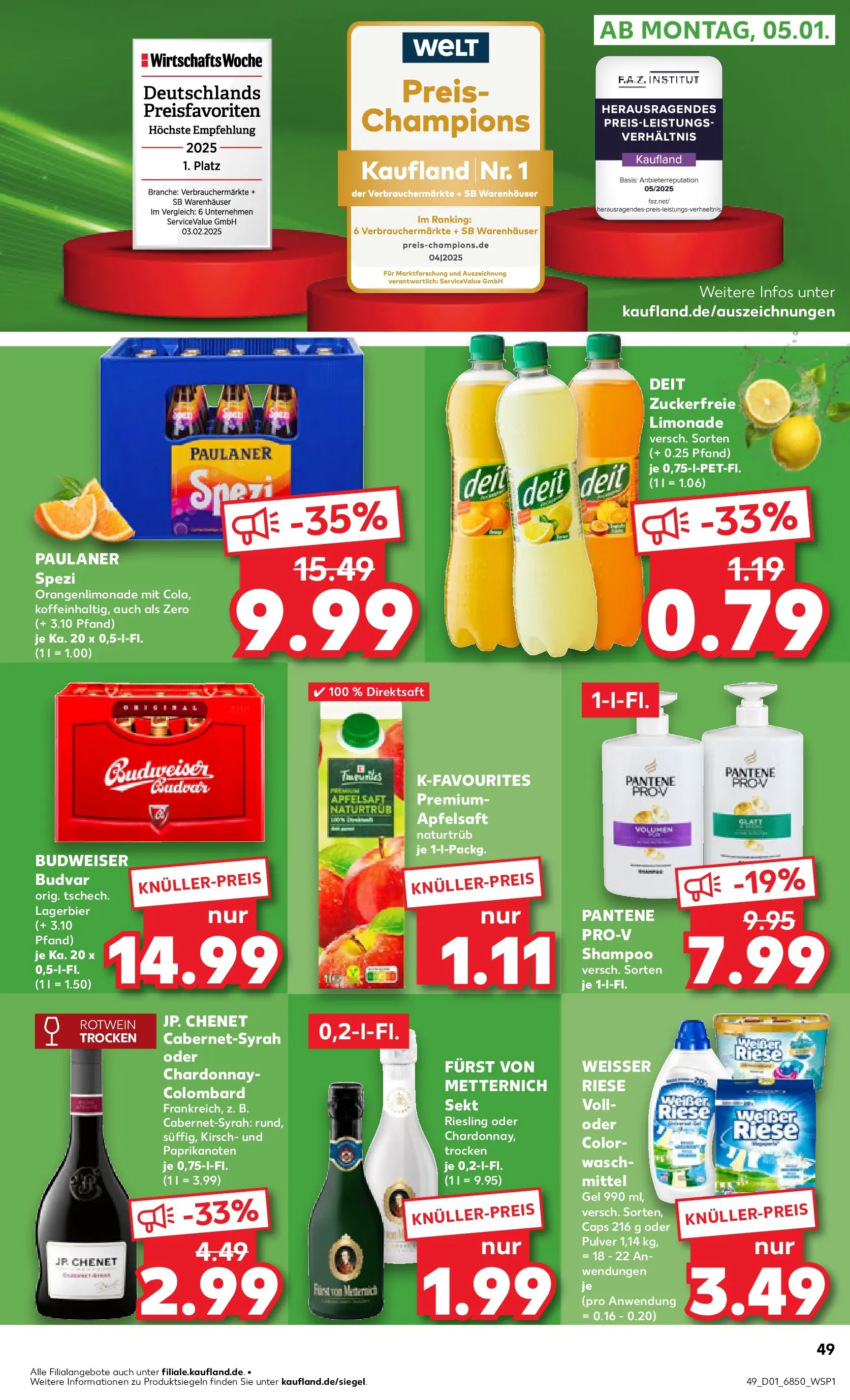 Prospekt Kaufland ab 01.01.2026 » Angebote Online zum Blättern | Seite: 49