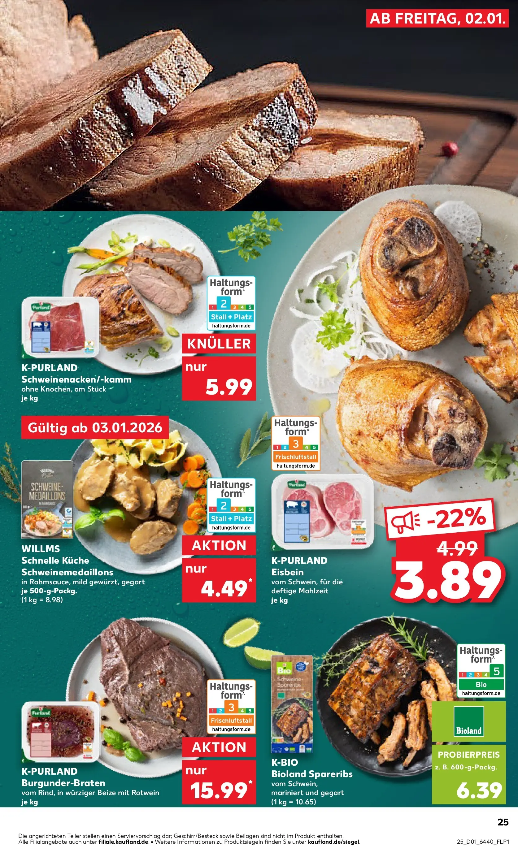 Prospekt Kaufland ab 02.01.2026 » Angebote Online zum Blättern | Seite: 25 | Produkte: Rotwein, Küche