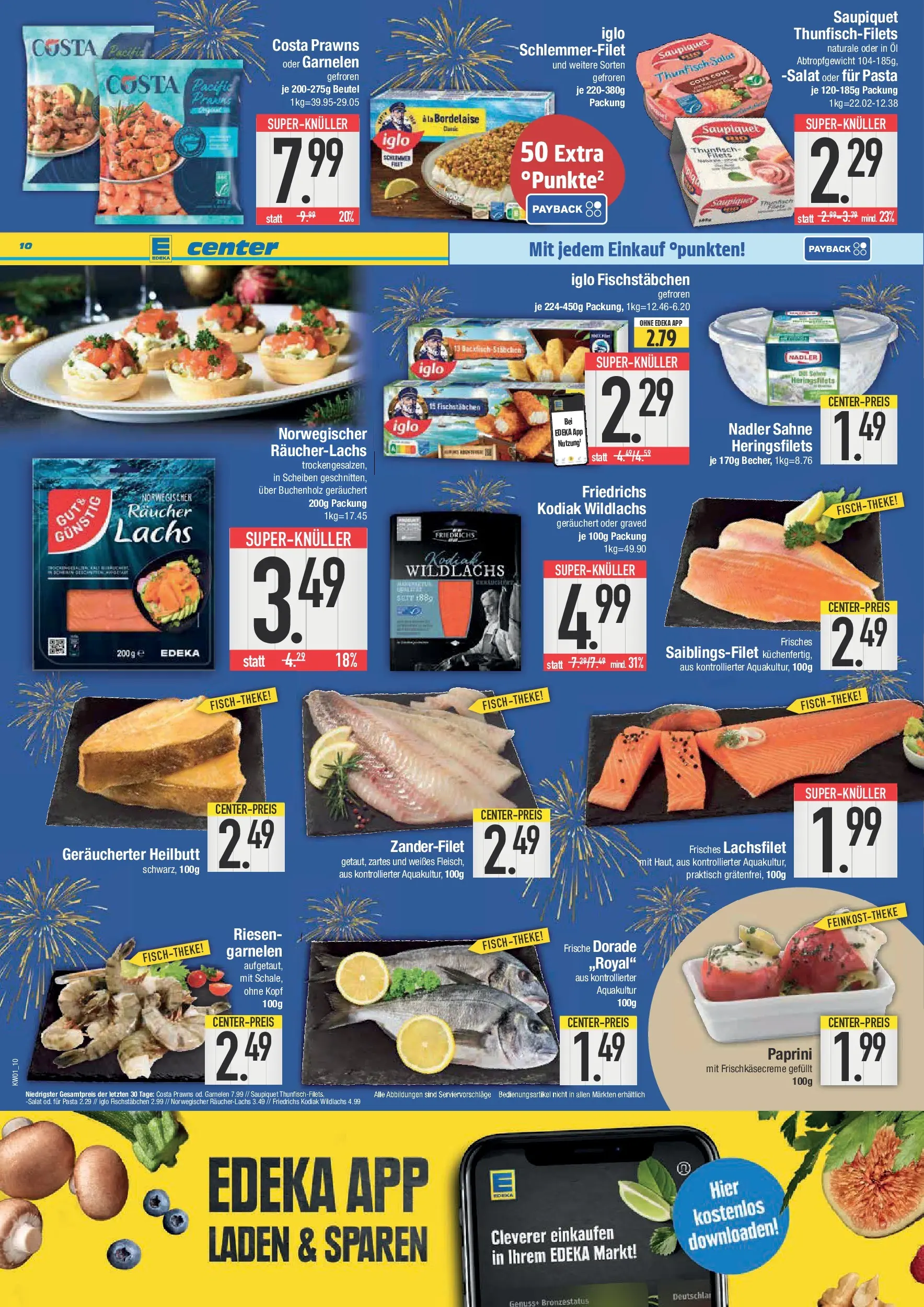 Edeka prospekt Neustadt	 (ab 28.12.2025) » Angebote Online | Seite: 10 | Produkte: Öl, Iglo, Lachs, Fischstabchen