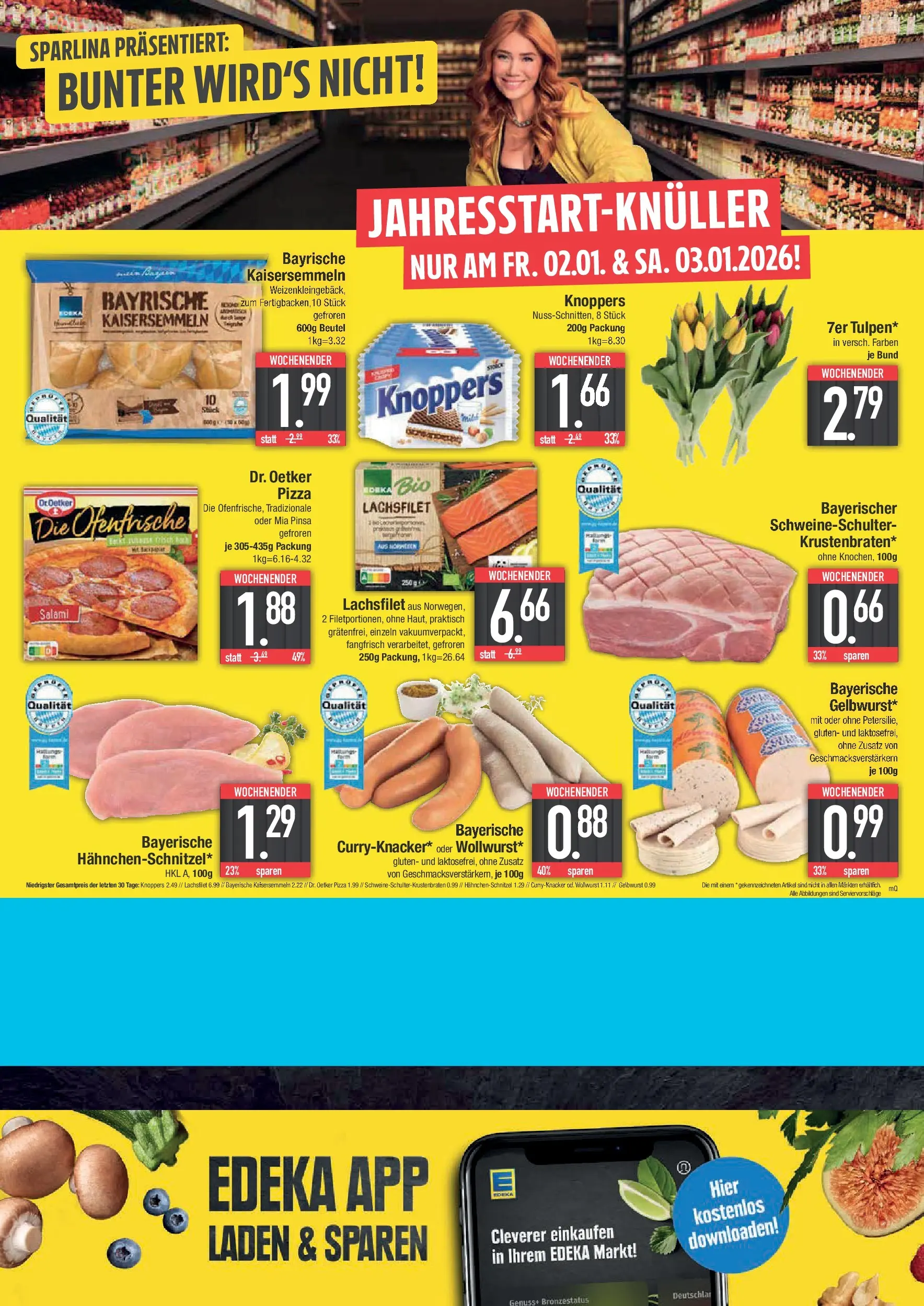 Edeka prospekt Neustadt	 (ab 28.12.2025) » Angebote Online | Seite: 24 | Produkte: Schnitzel, Ofenfrische, Knoppers, Pizza