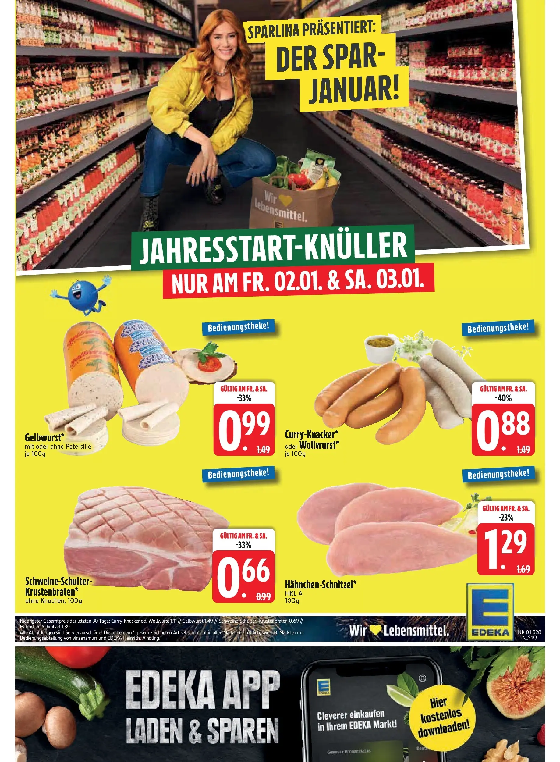 Edeka prospekt Regensburg	 (ab 28.12.2025) » Angebote Online | Seite: 30 | Produkte: Krustenbraten, Petersilie