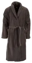 JYSK JYSK Халат TOLLARP L/XL антрацит KRONBORG