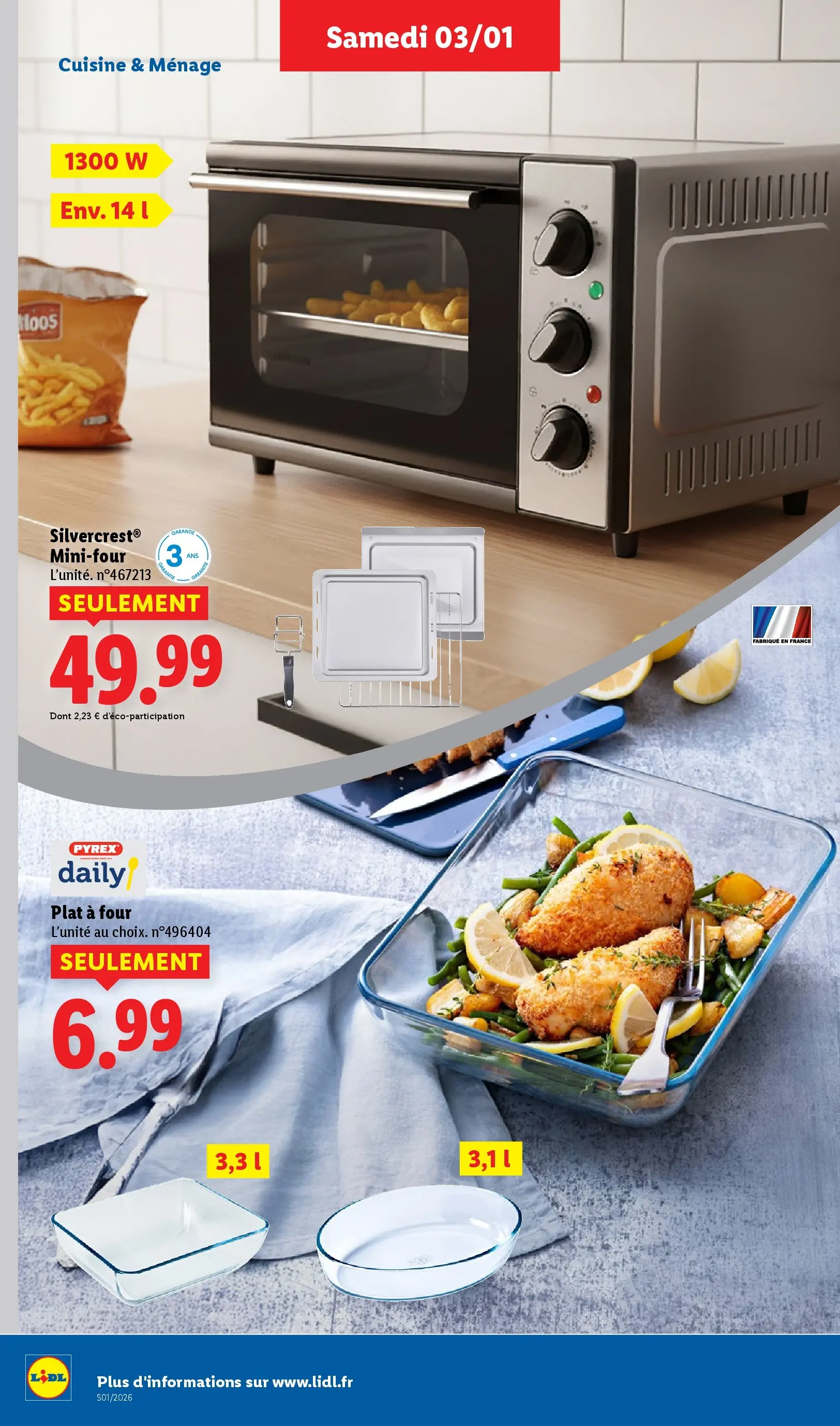 Catalogue LIDL du 02/01/2026 | Promo prospectus en ligne | Page: 40 | Produits: Four