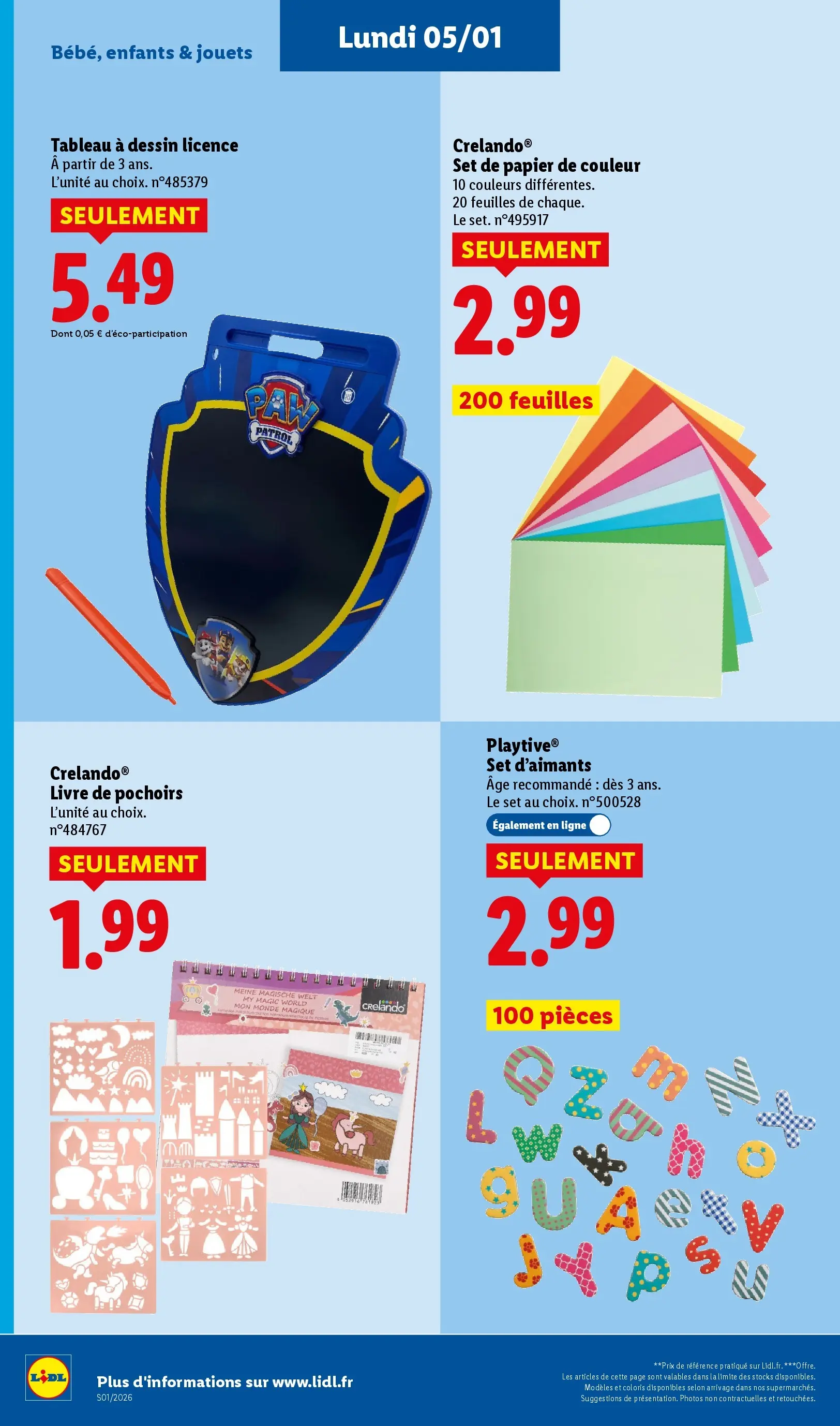 Catalogue LIDL du 02/01/2026 | Promo prospectus en ligne | Page: 68 | Produits: Jouets, Livre