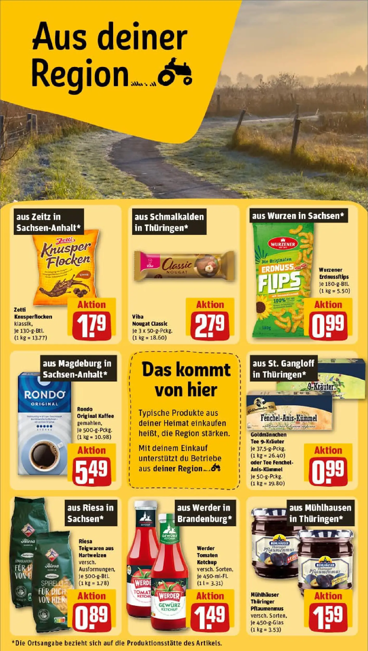 REWE Prospekt ab 28.12.2025 zum Blättern » Angebote | Seite: 24 | Produkte: Tomaten, Tee, Ketchup, Flocken