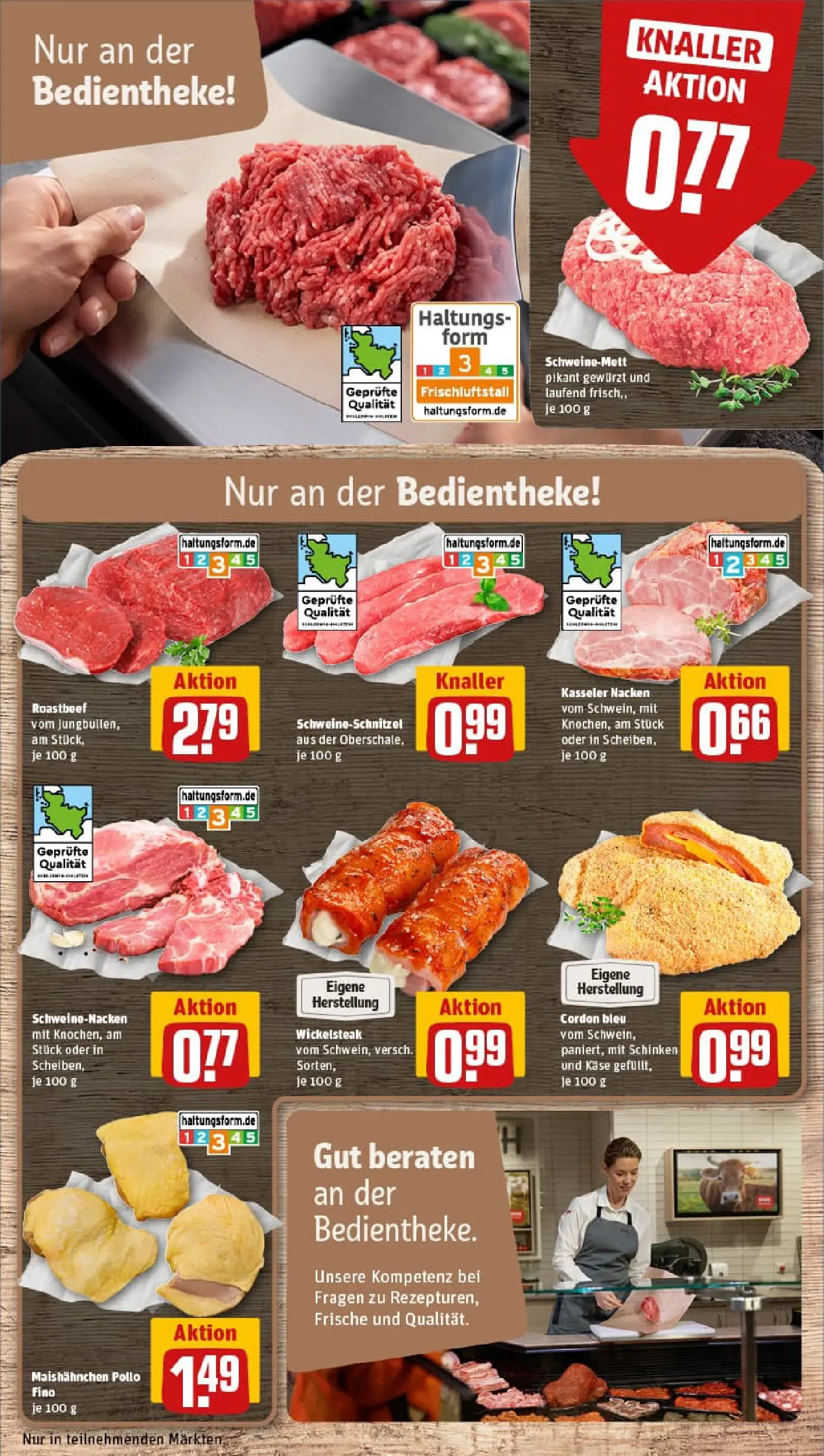 REWE Prospekt ab 29.12.2025 zum Blättern » Angebote | Seite: 10 | Produkte: Käse, Roastbeef, Schinken, Steak