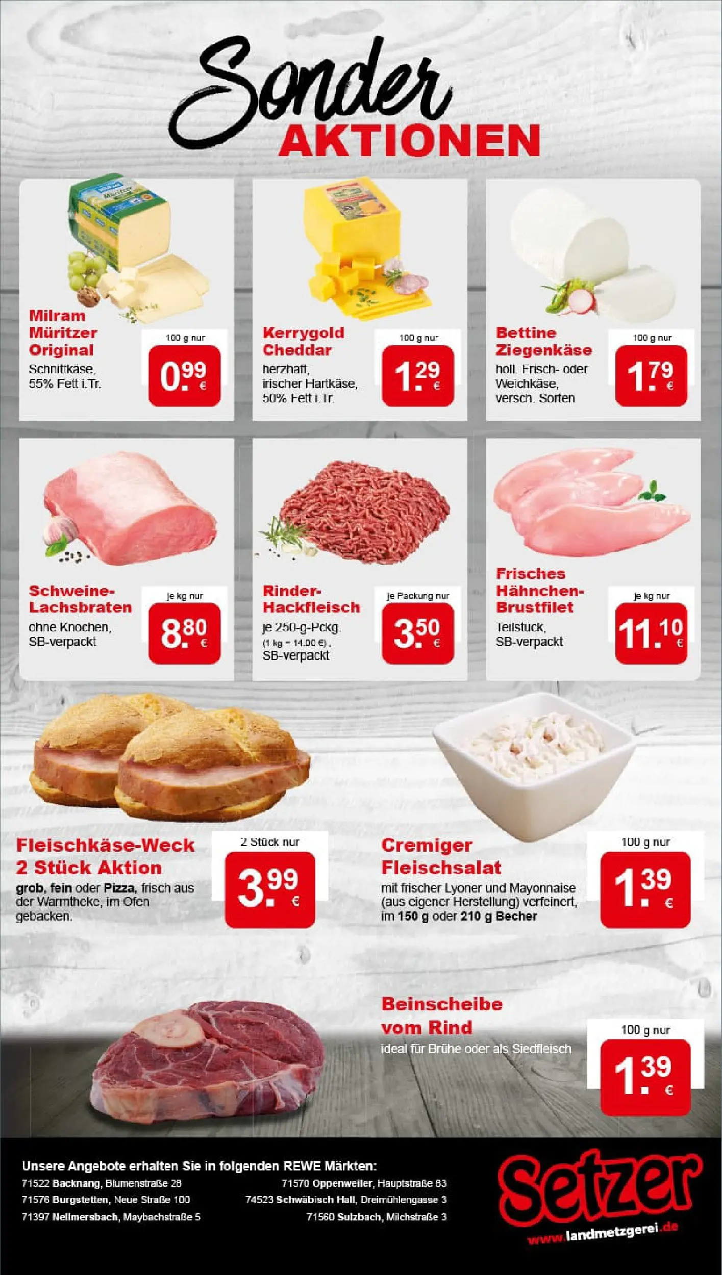 REWE Prospekt ab 29.12.2025 zum Blättern » Angebote | Seite: 9 | Produkte: Ofen, Ziegenkäse, Milram, Hackfleisch