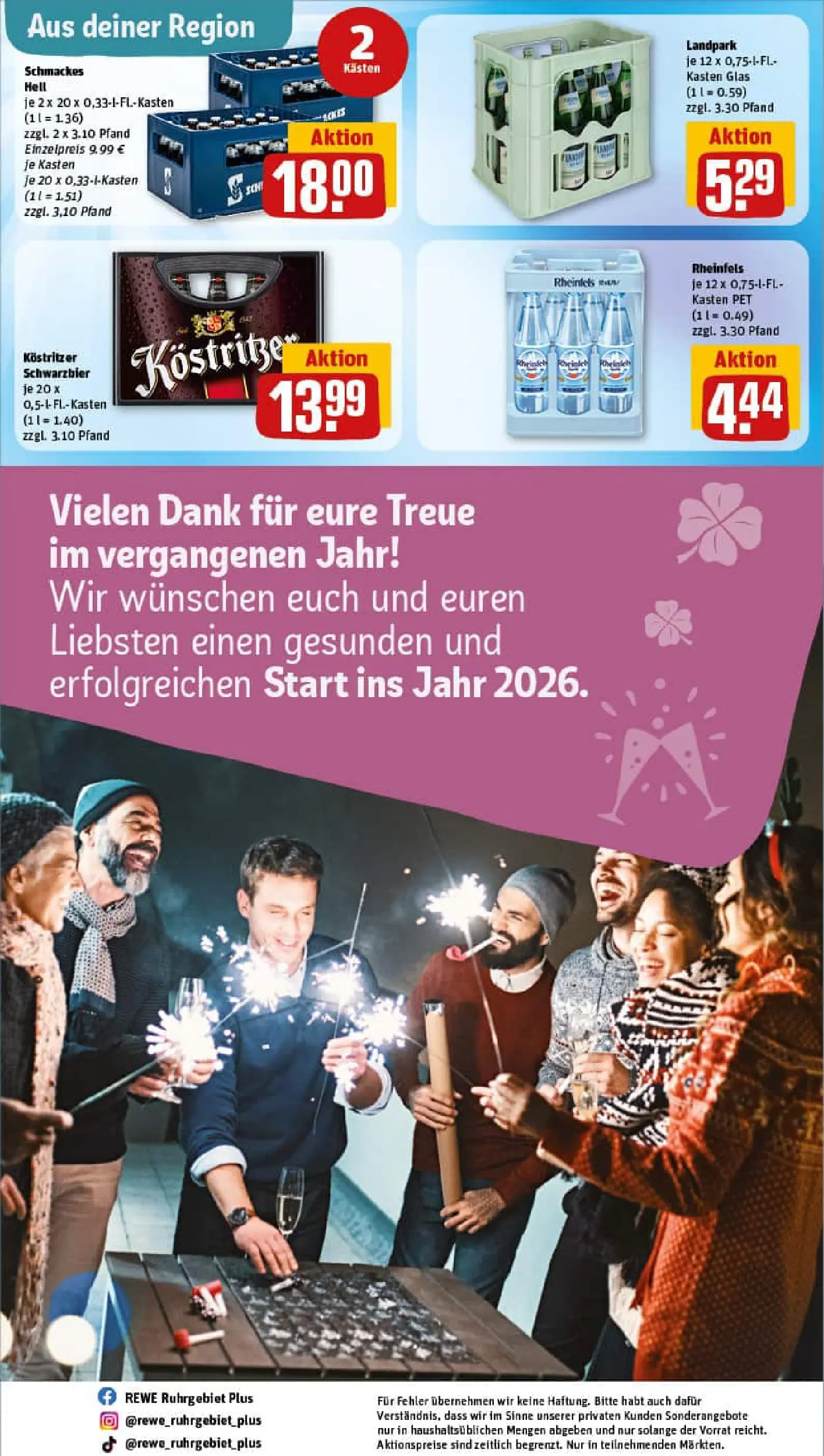 REWE Prospekt ab 28.12.2025 zum Blättern » Angebote | Seite: 29