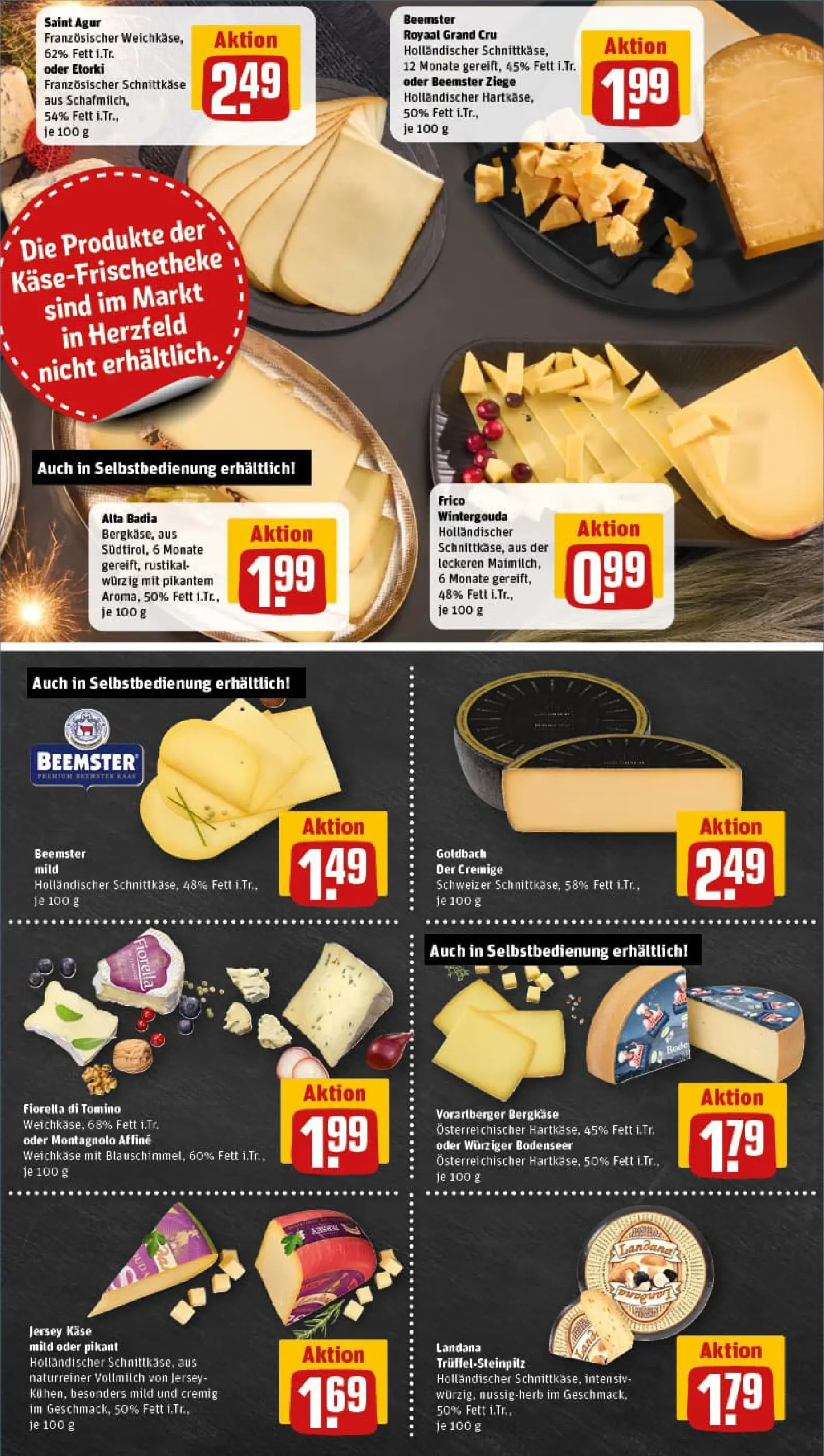 REWE Prospekt ab 29.12.2025 zum Blättern » Angebote | Seite: 11 | Produkte: Käse