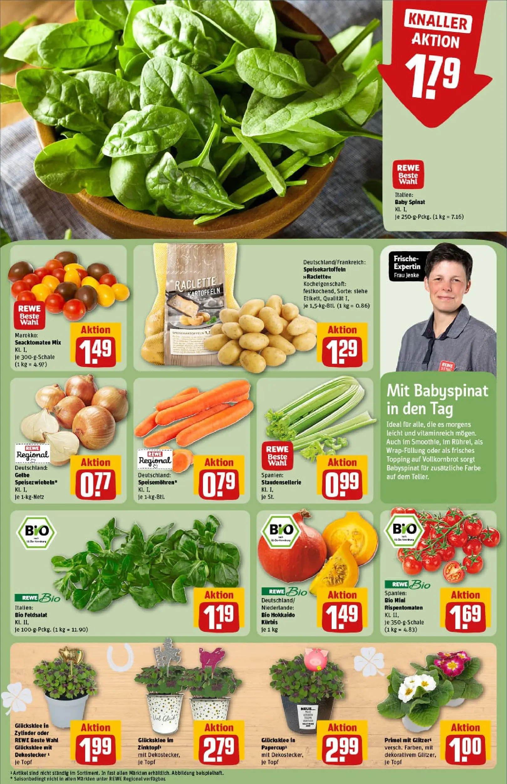 REWE Prospekt ab 29.12.2025 zum Blättern » Angebote | Seite: 7 | Produkte: Vollkornbrot, Kartoffeln, Kürbis, Raclette