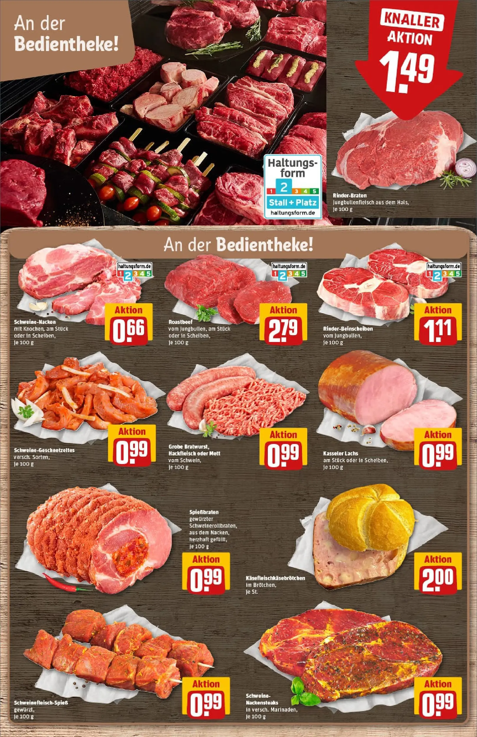 REWE Prospekt ab 29.12.2025 zum Blättern » Angebote | Seite: 9 | Produkte: Rinderbraten, Käse, Roastbeef, Lachs