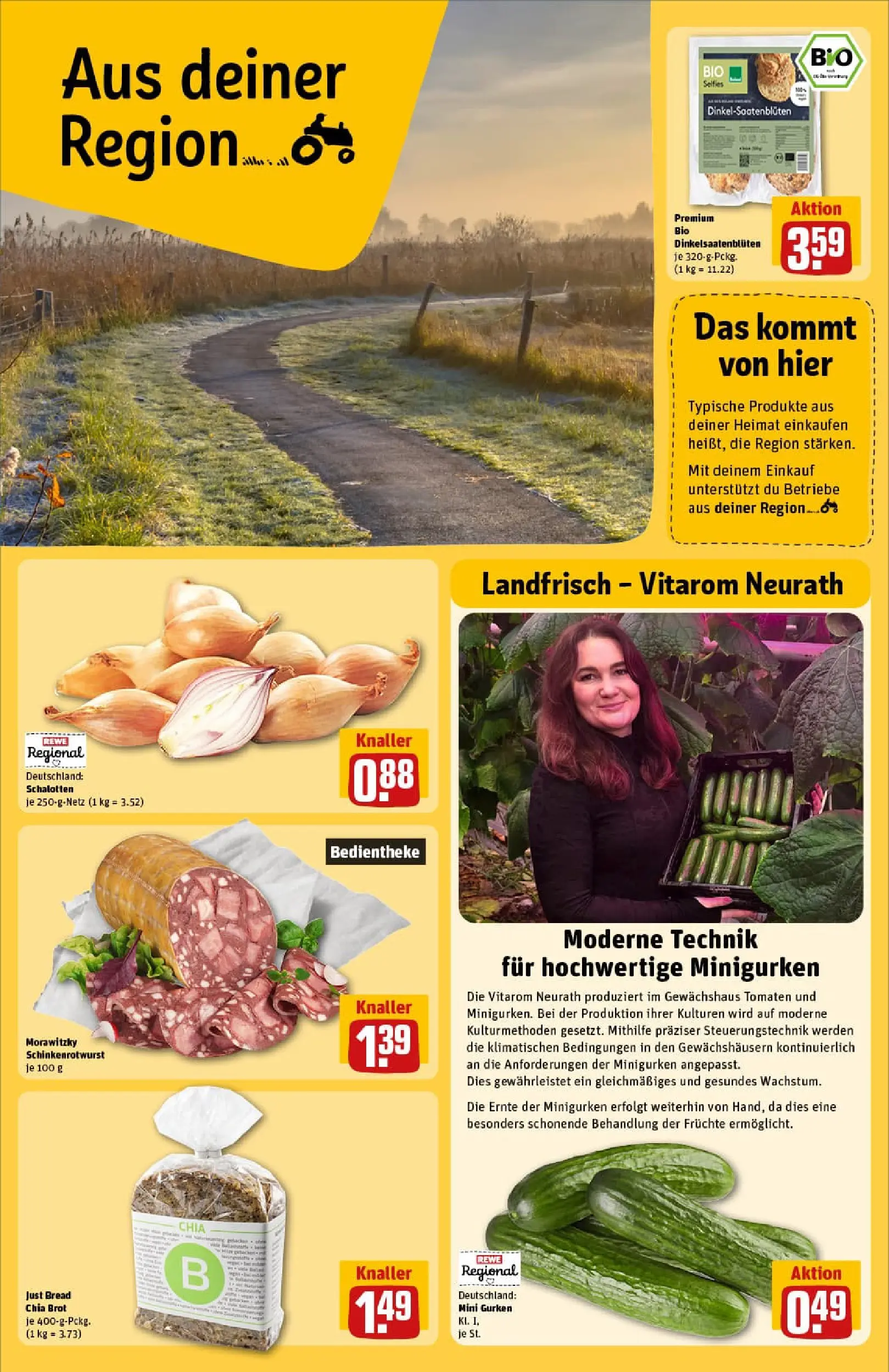 REWE Prospekt ab 29.12.2025 zum Blättern » Angebote | Seite: 22 | Produkte: Tomaten, Wurst, Brot, Morawitzky