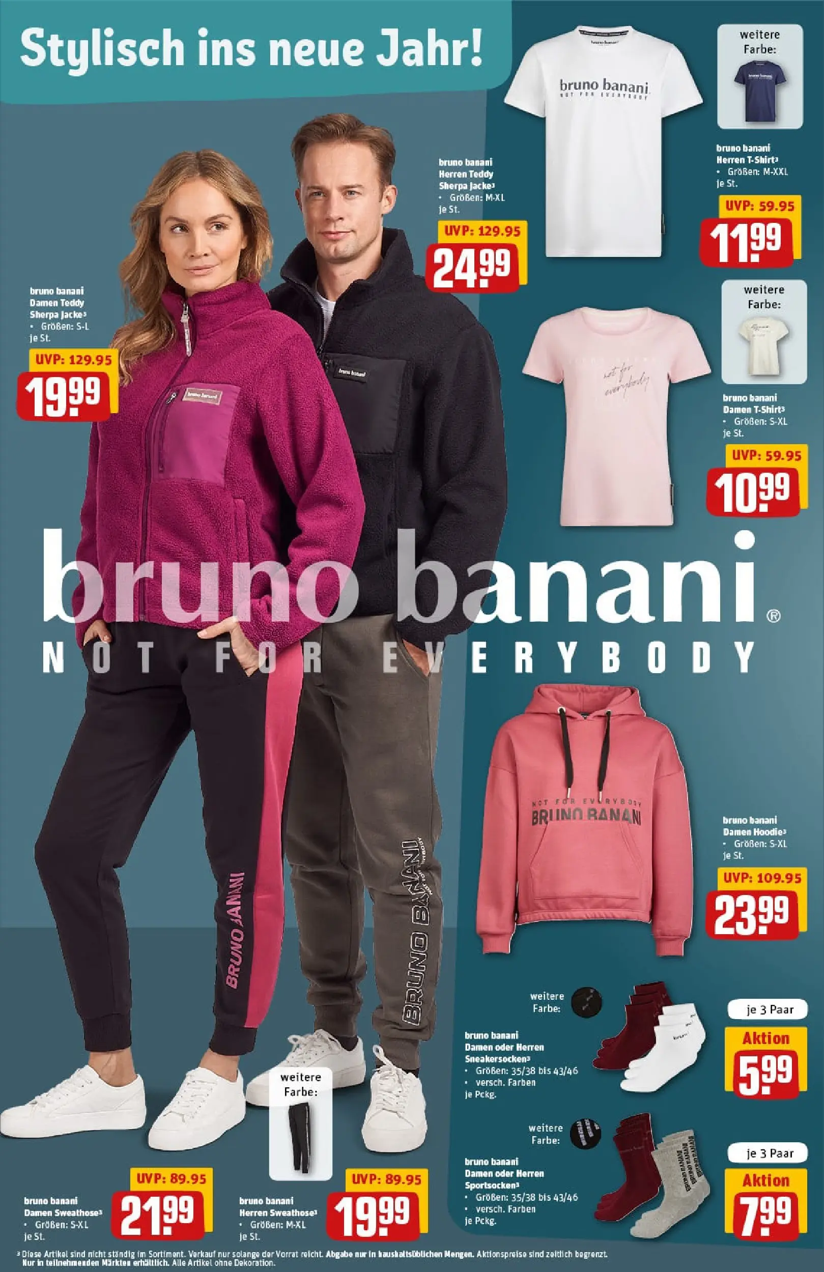REWE Prospekt ab 29.12.2025 zum Blättern » Angebote | Seite: 30 | Produkte: T-Shirt, Hoodie, Jacke