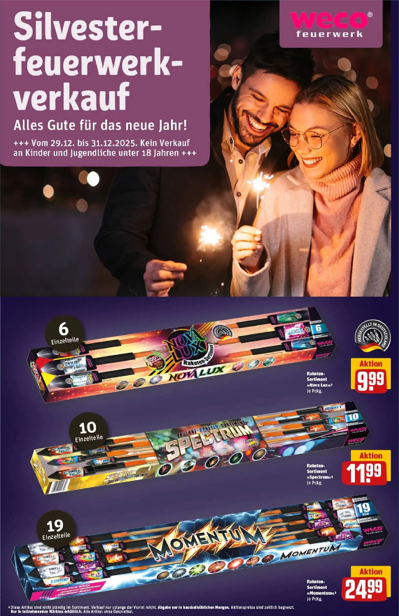 REWE Prospekt ab 29.12.2025 zum Blättern » Angebote | Seite: 38