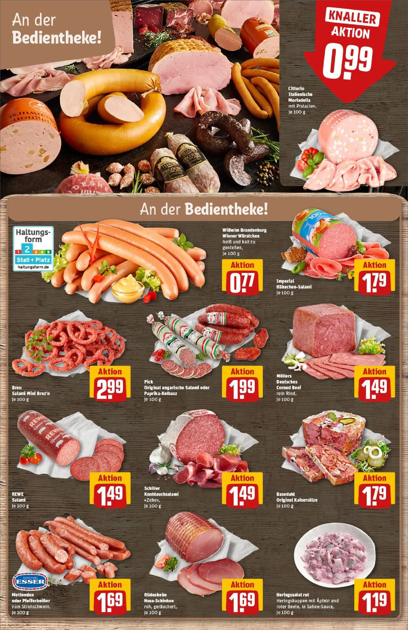 REWE Prospekt ab 29.12.2025 zum Blättern » Angebote | Seite: 12 | Produkte: Wiener wurstchen, Pistazien, Paprika, Salami