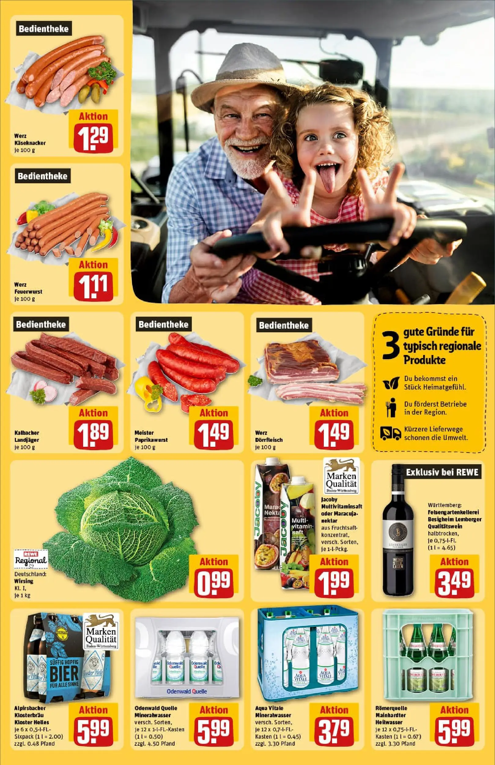 REWE Prospekt ab 29.12.2025 zum Blättern » Angebote | Seite: 21 | Produkte: Bier, Mineralwasser, Fruchtsaft