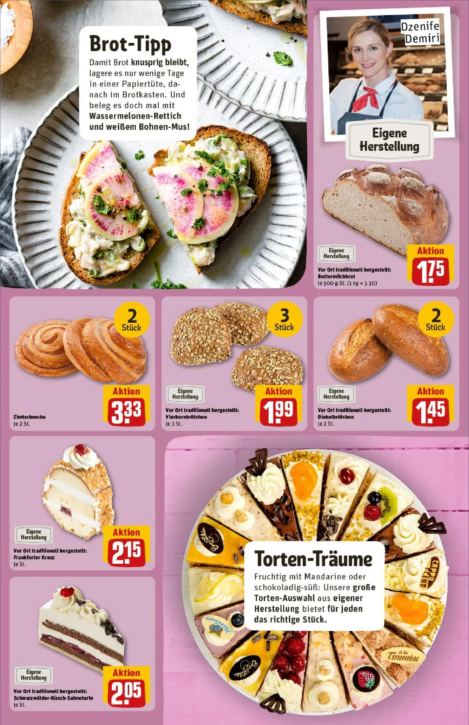 REWE Prospekt ab 29.12.2025 zum Blättern » Angebote | Seite: 12 | Produkte: Brot