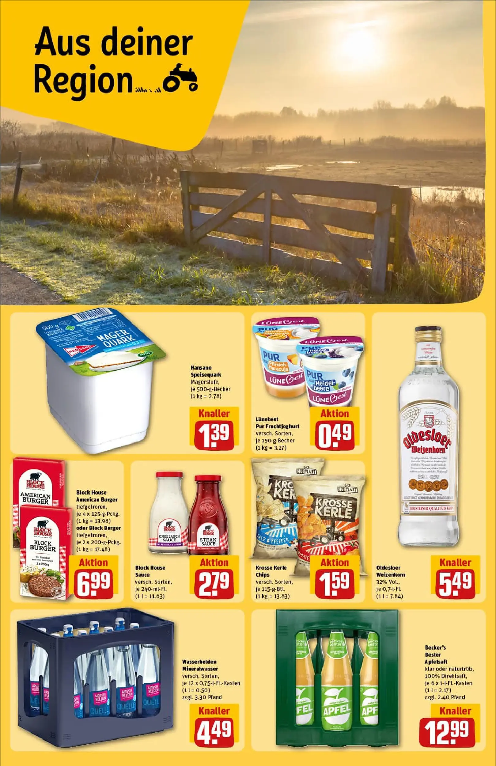 REWE Prospekt ab 29.12.2025 zum Blättern » Angebote | Seite: 24 | Produkte: Apfelsaft, Apple, Knoblauch, Steak