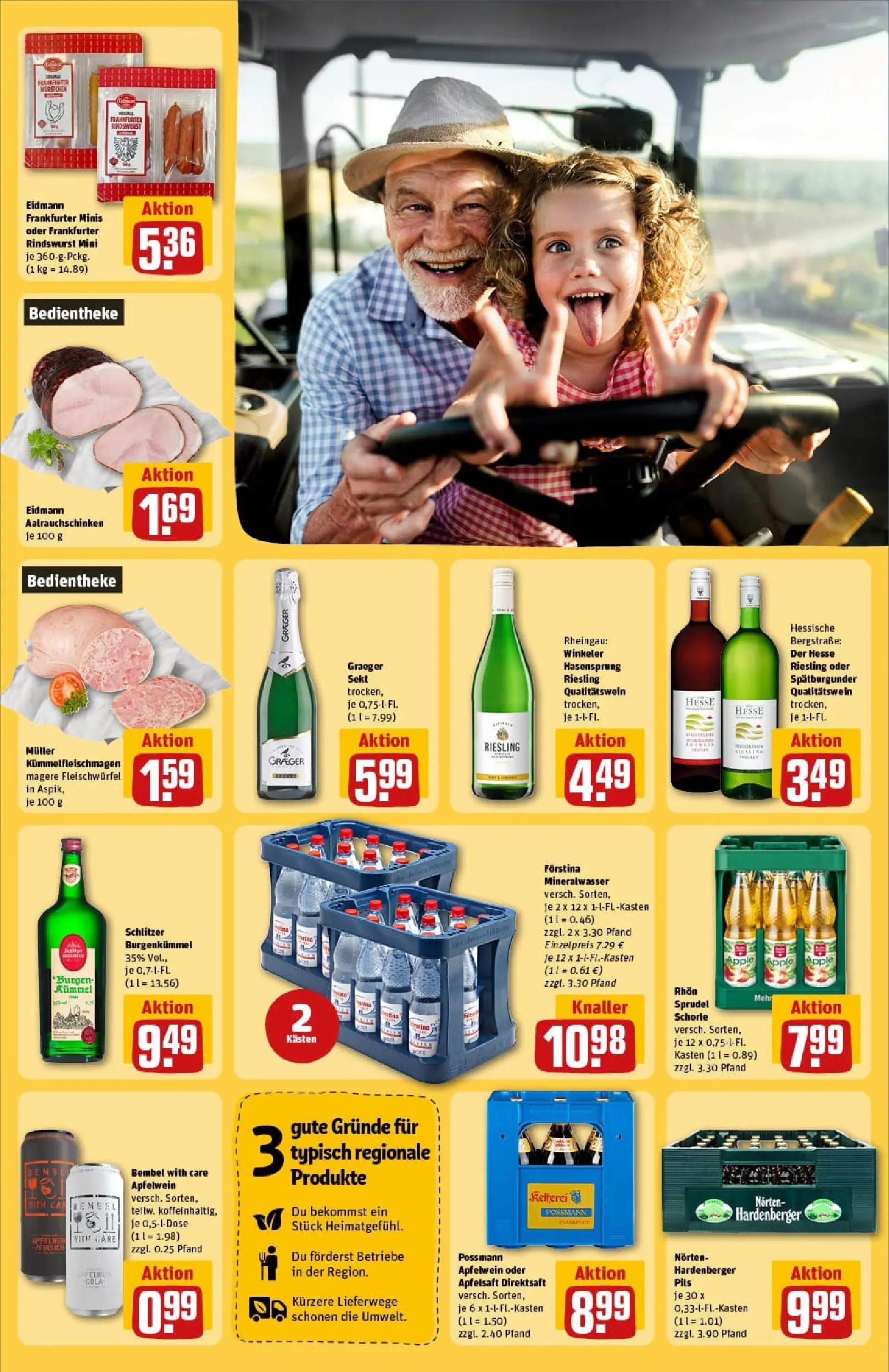 REWE Prospekt ab 29.12.2025 zum Blättern » Angebote | Seite: 21 | Produkte: Sekt, Apfelsaft, Mineralwasser, Apple