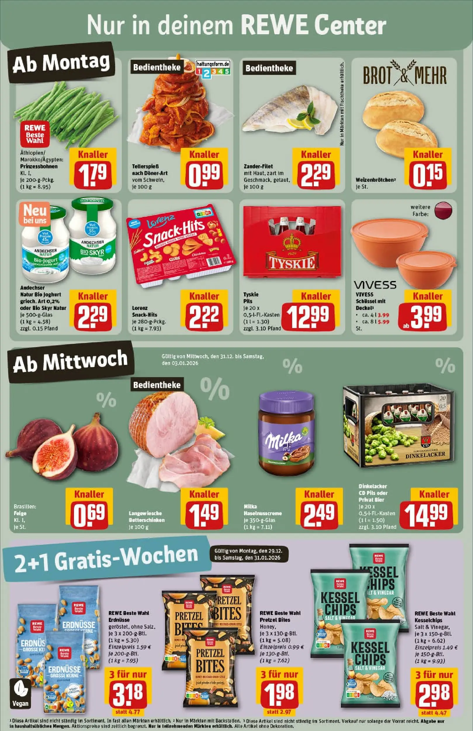 REWE Prospekt ab 28.12.2025 zum Blättern » Angebote | Seite: 3