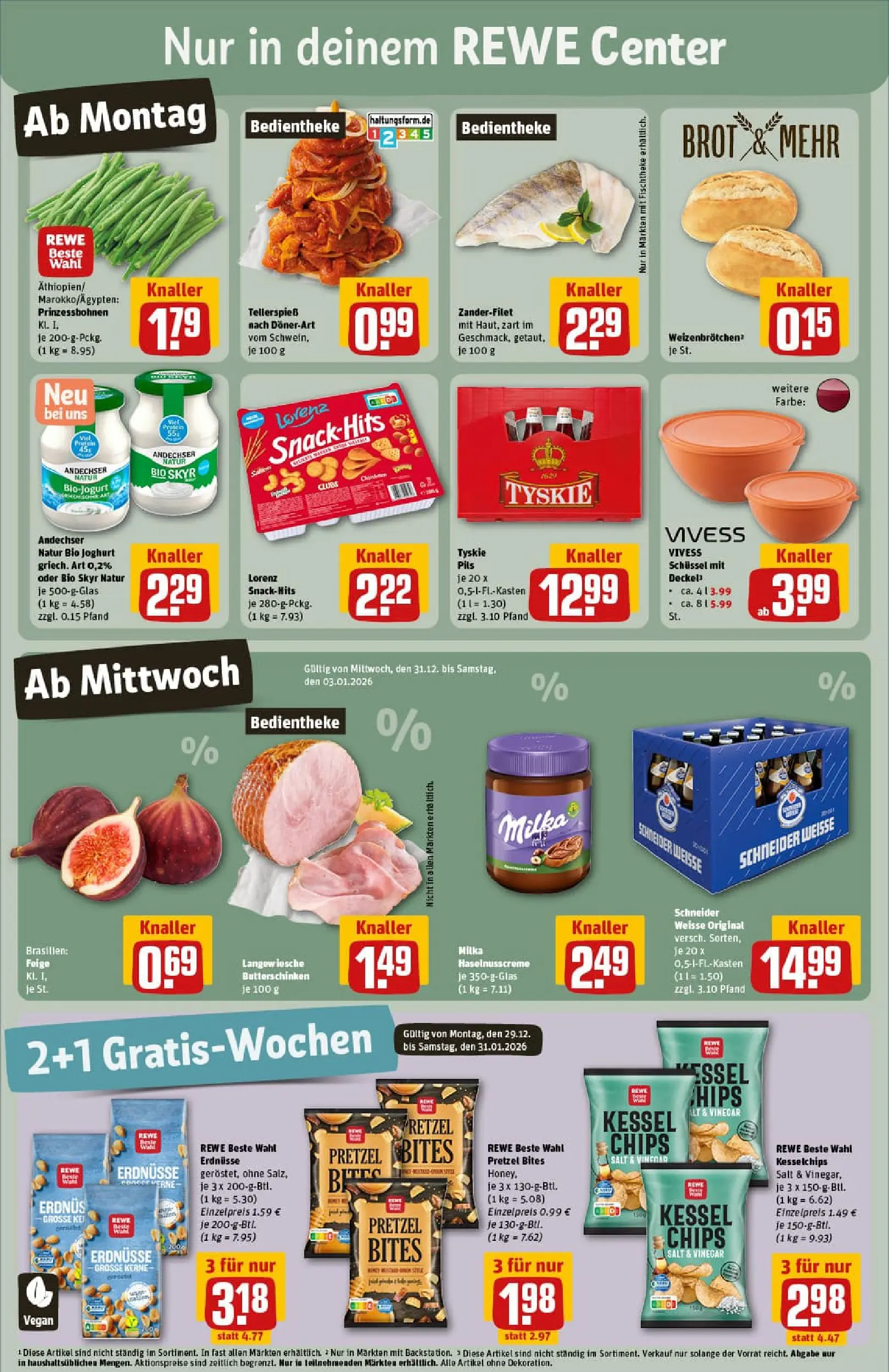 REWE Prospekt ab 28.12.2025 zum Blättern » Angebote | Seite: 3