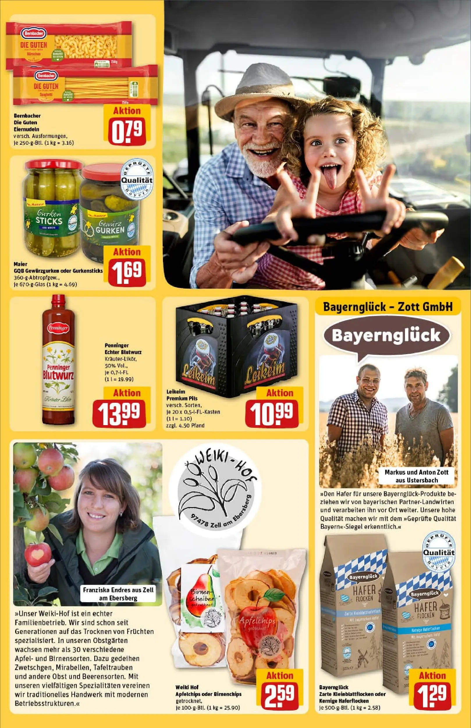 REWE Prospekt ab 29.12.2025 zum Blättern » Angebote | Seite: 23 | Produkte: Pils, Obst, Pasta, Gurken