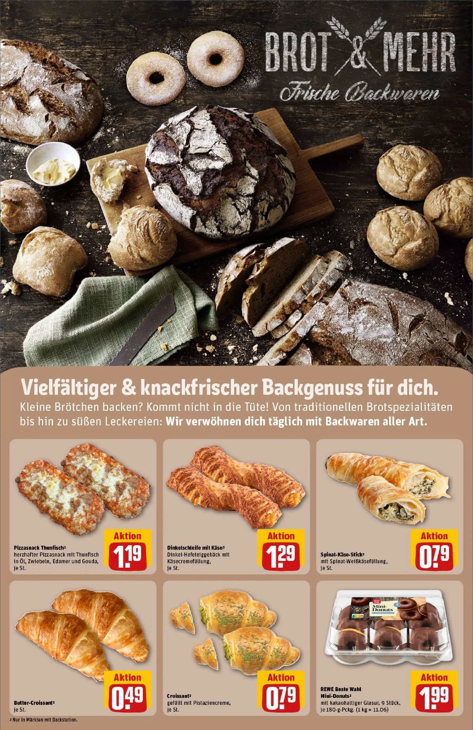 REWE Prospekt ab 29.12.2025 zum Blättern » Angebote | Seite: 12 | Produkte: Thunfisch, Croissant, Edamer, Donuts