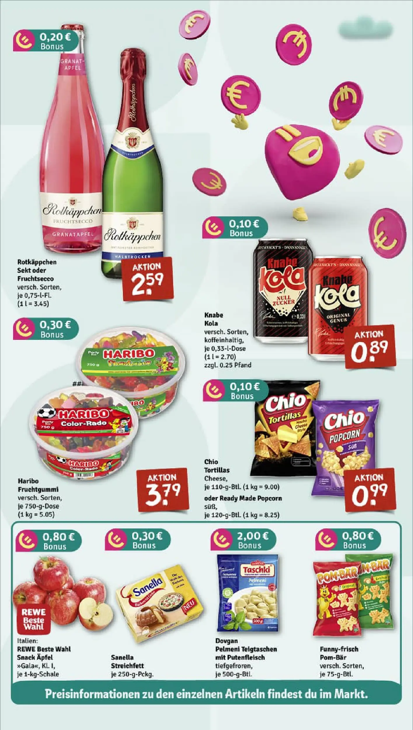 REWE Prospekt ab 29.12.2025 zum Blättern » Angebote | Seite: 5 | Produkte: Cola, Fruchtsecco, Rotkäppchen, Chio tortillas