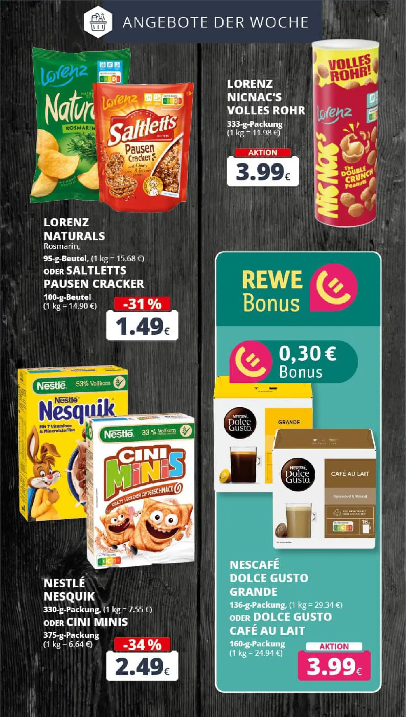 REWE Prospekt ab 29.12.2025 zum Blättern » Angebote | Seite: 5 | Produkte: Nescafe, Nesquik, Dolce gusto