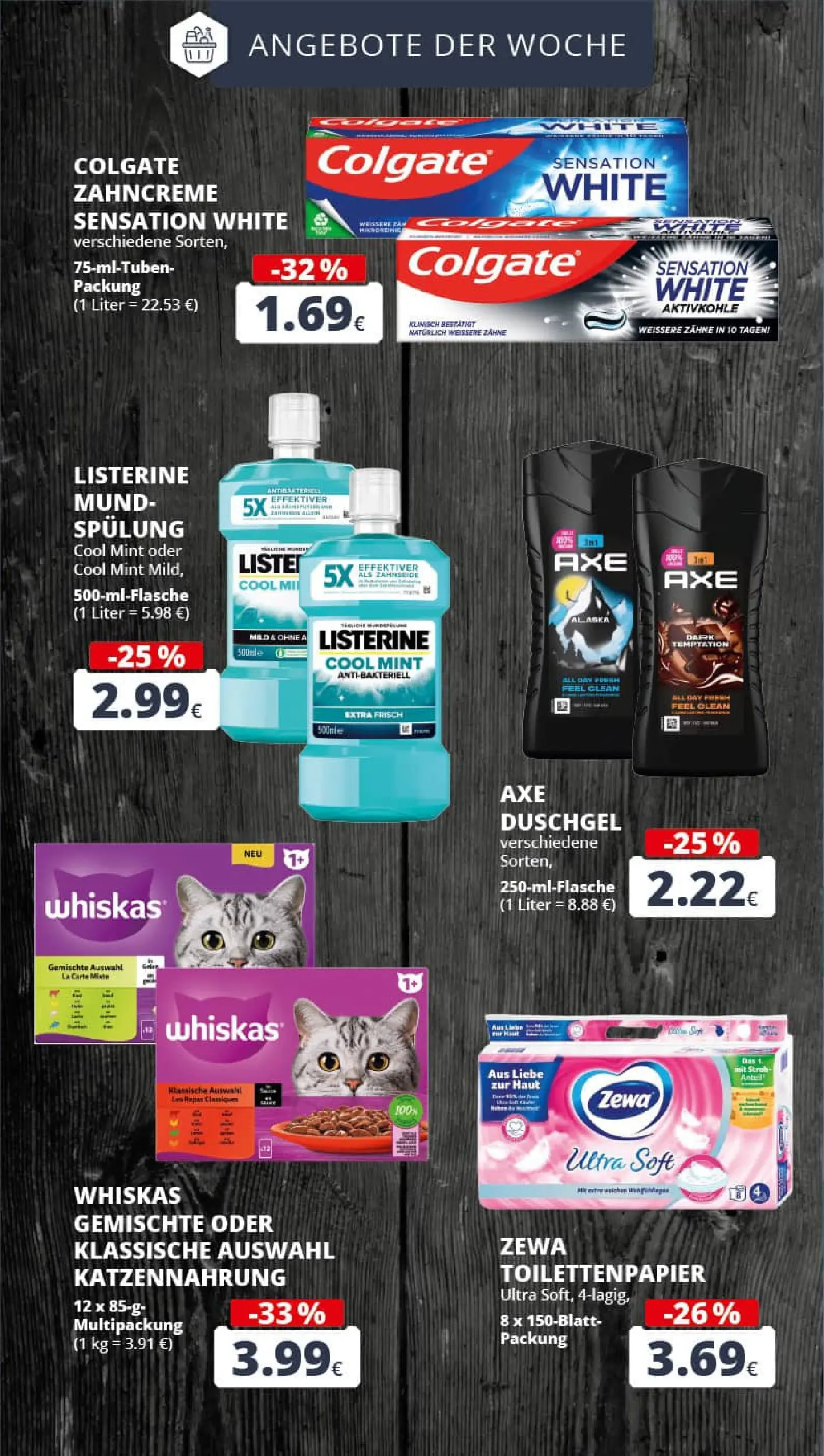 REWE Prospekt ab 29.12.2025 zum Blättern » Angebote | Seite: 7 | Produkte: Zewa, Spülung, Duschgel, Axe