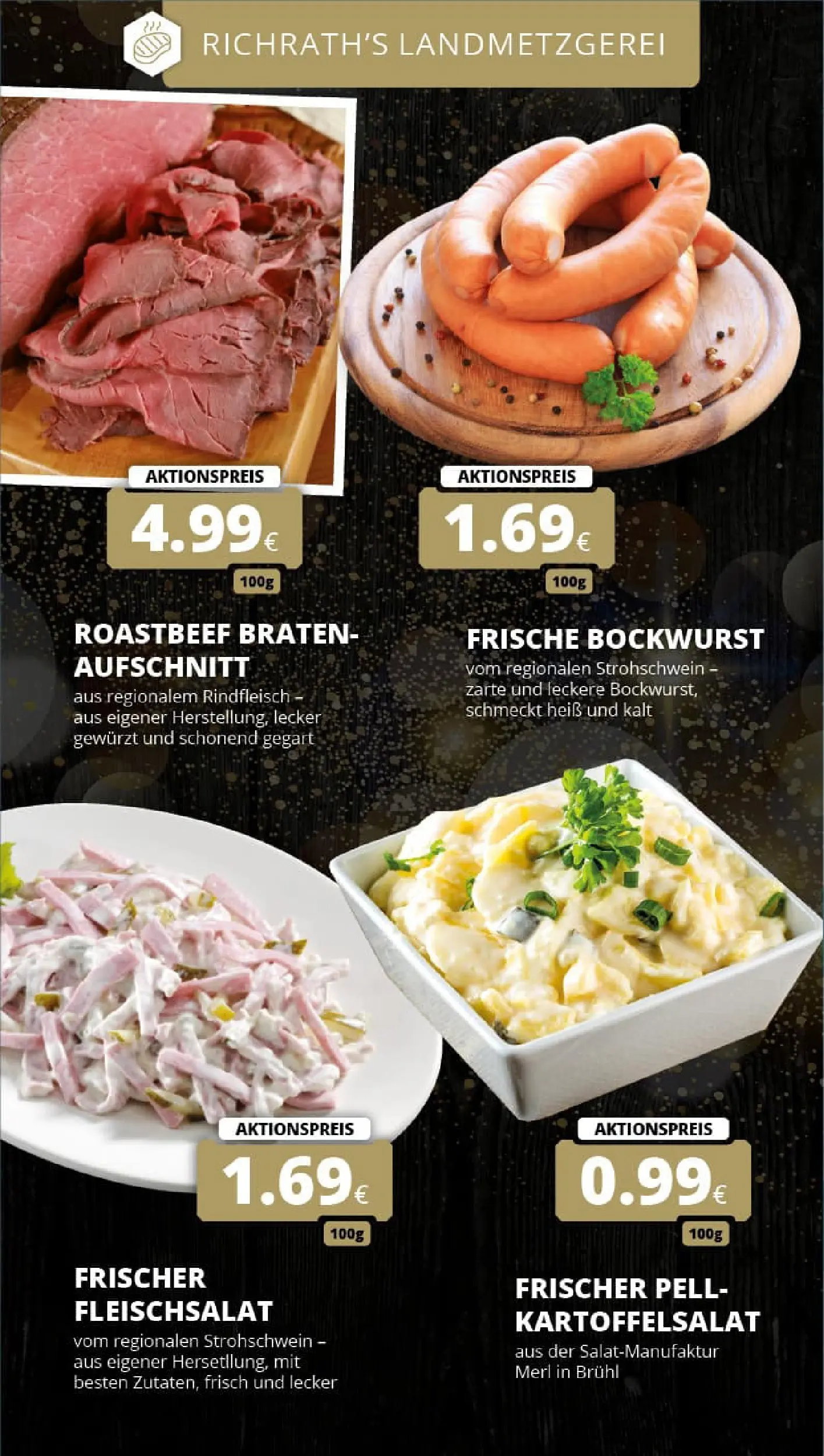 REWE Prospekt ab 29.12.2025 zum Blättern » Angebote | Seite: 13 | Produkte: Bockwurst, Roastbeef, Rindfleisch