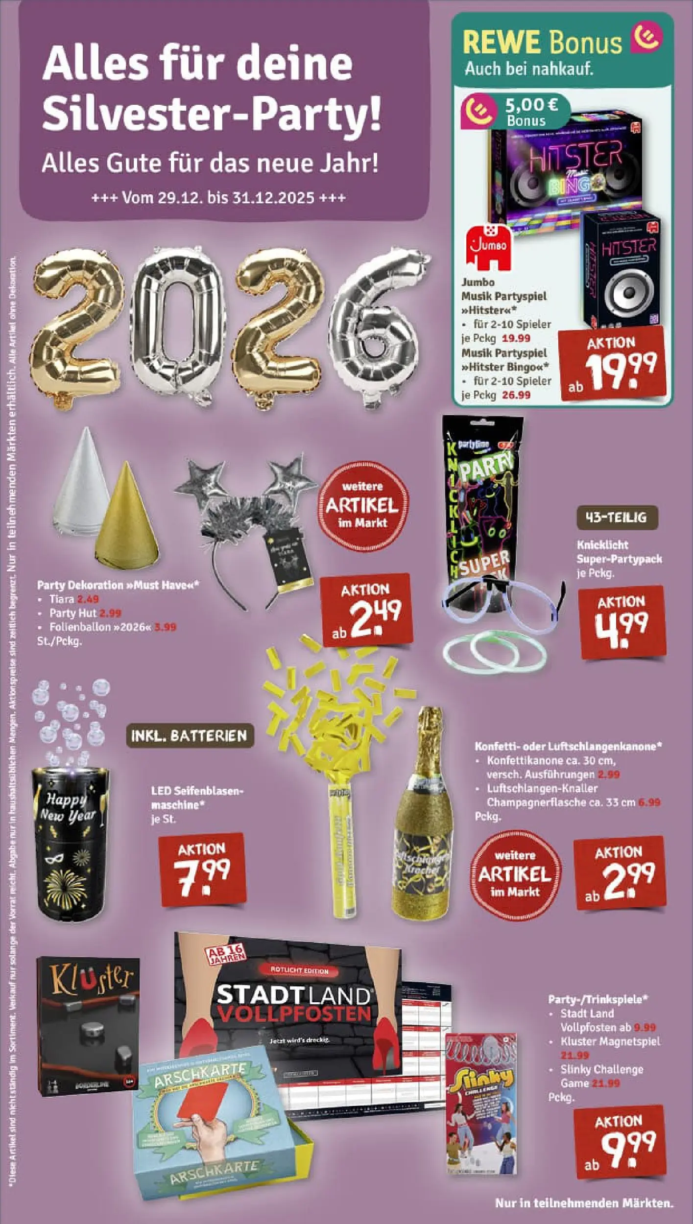 REWE Prospekt ab 28.12.2025 zum Blättern » Angebote | Seite: 8