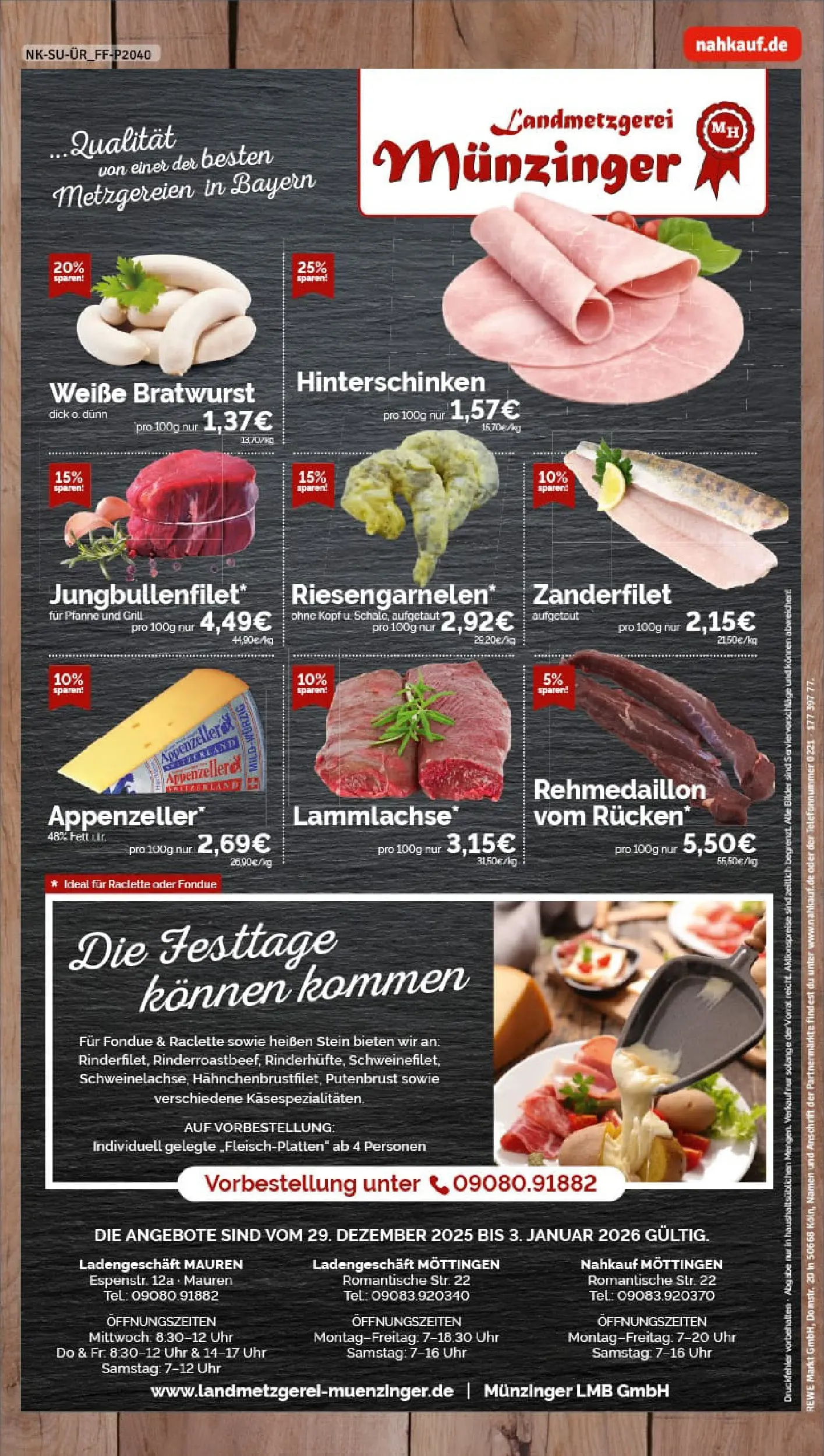 REWE Prospekt ab 29.12.2025 zum Blättern » Angebote | Seite: 8 | Produkte: Grill, Bilder, Raclette, Uhr