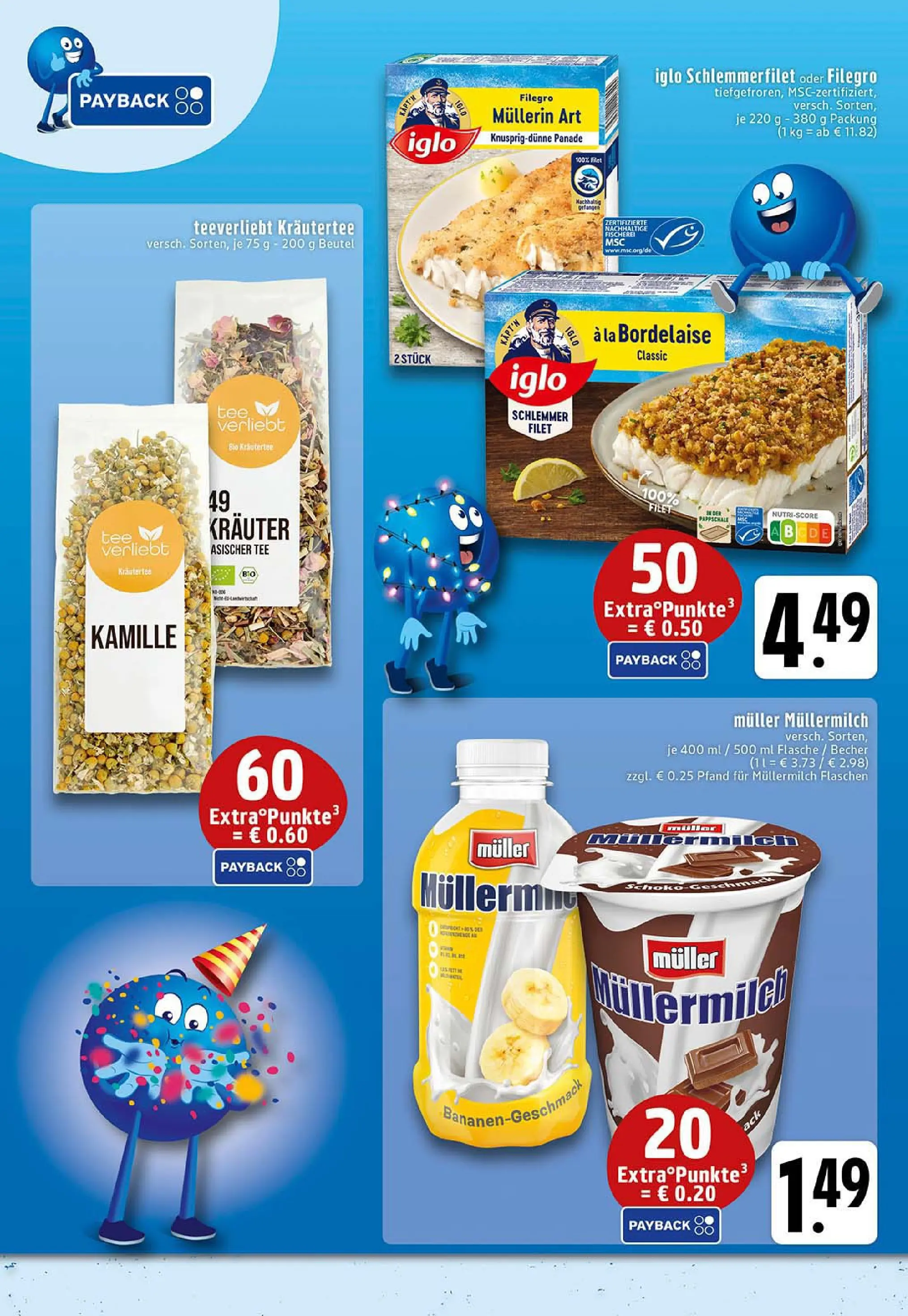 Edeka prospekt Detmold	 (ab 28.12.2025) » Angebote Online | Seite: 28 | Produkte: Iglo, Müllermilch, Tee, Muller mullermilch