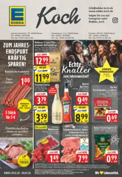 Edeka prospekt Herne	 ab 28.12.2025 gültig