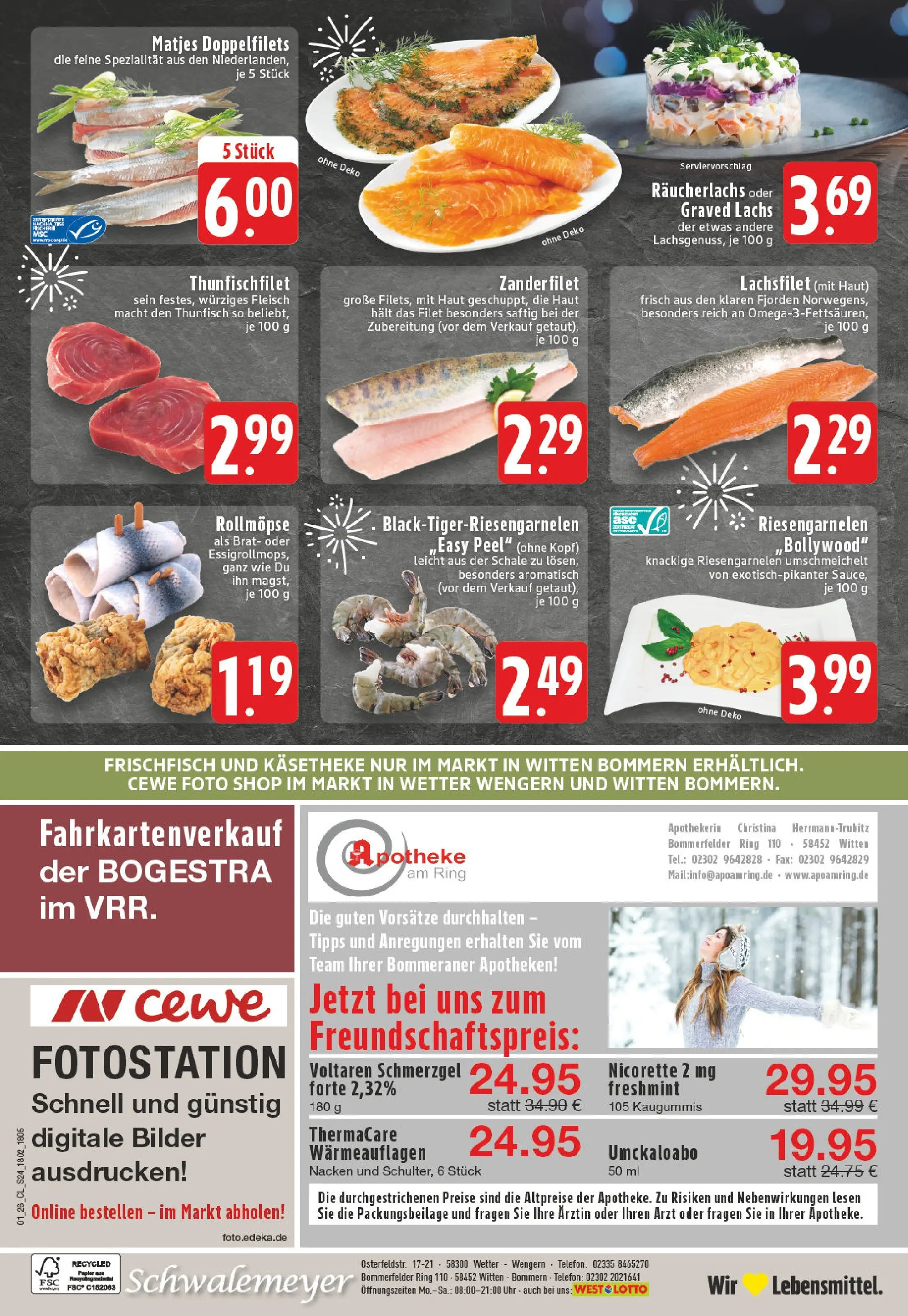 Edeka prospekt Witten-Bommern	 (ab 28.12.2025) » Angebote Online | Seite: 30 | Produkte: Lachs, Bilder, Räucherlachs, Fleisch