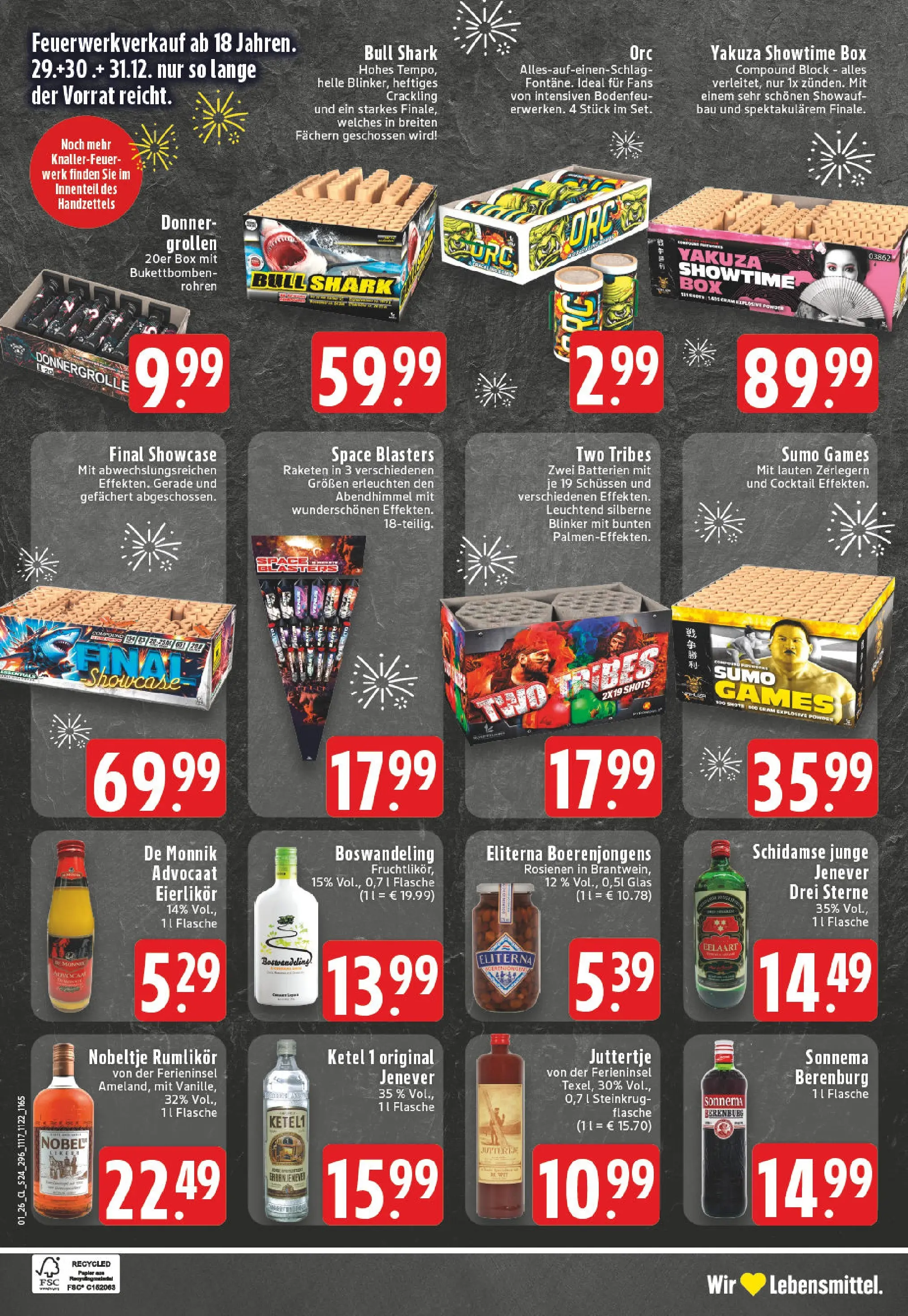 Edeka prospekt Ochtrup	 (ab 28.12.2025) » Angebote Online | Seite: 30 | Produkte: Batterien, Rum, Box, Gin