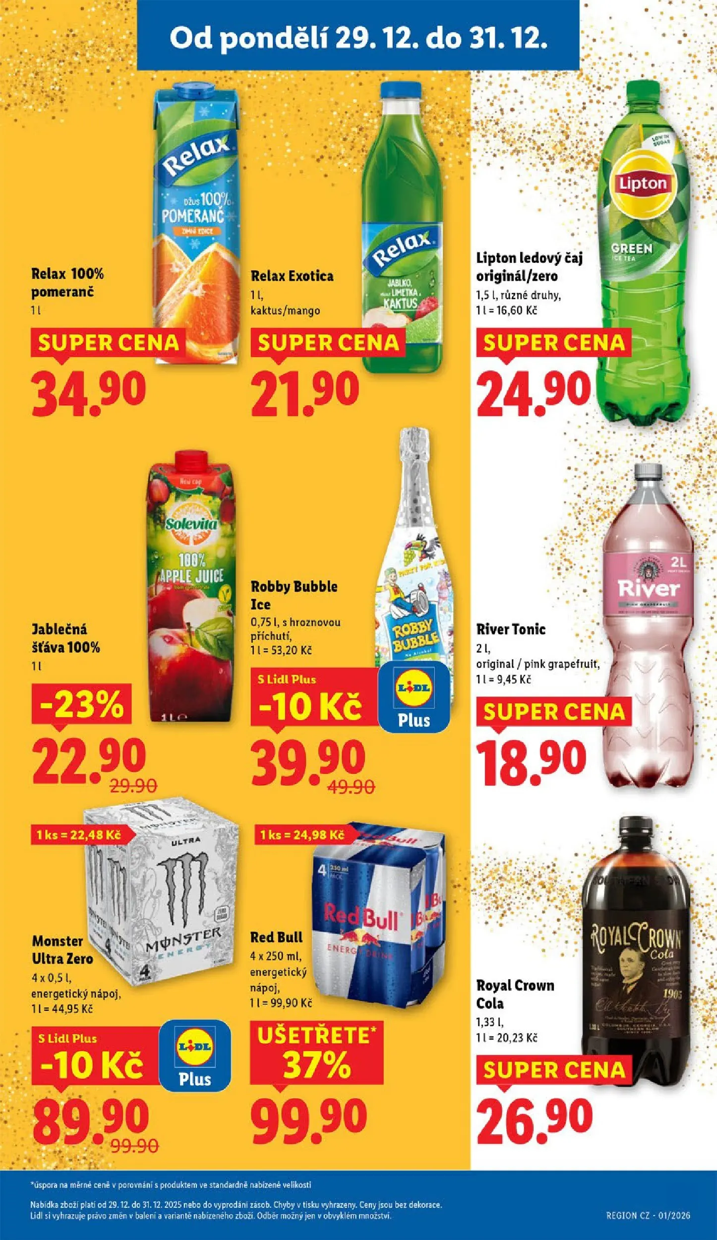 Lidl leták od 28.12.2025 - Nový akční leták | Strana: 19 | Produkty: Apple, Solevita, Cola, Energy drink