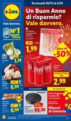 Anteprima del volantino Volantino Lidl	 valido a partire dal 29.12.2025